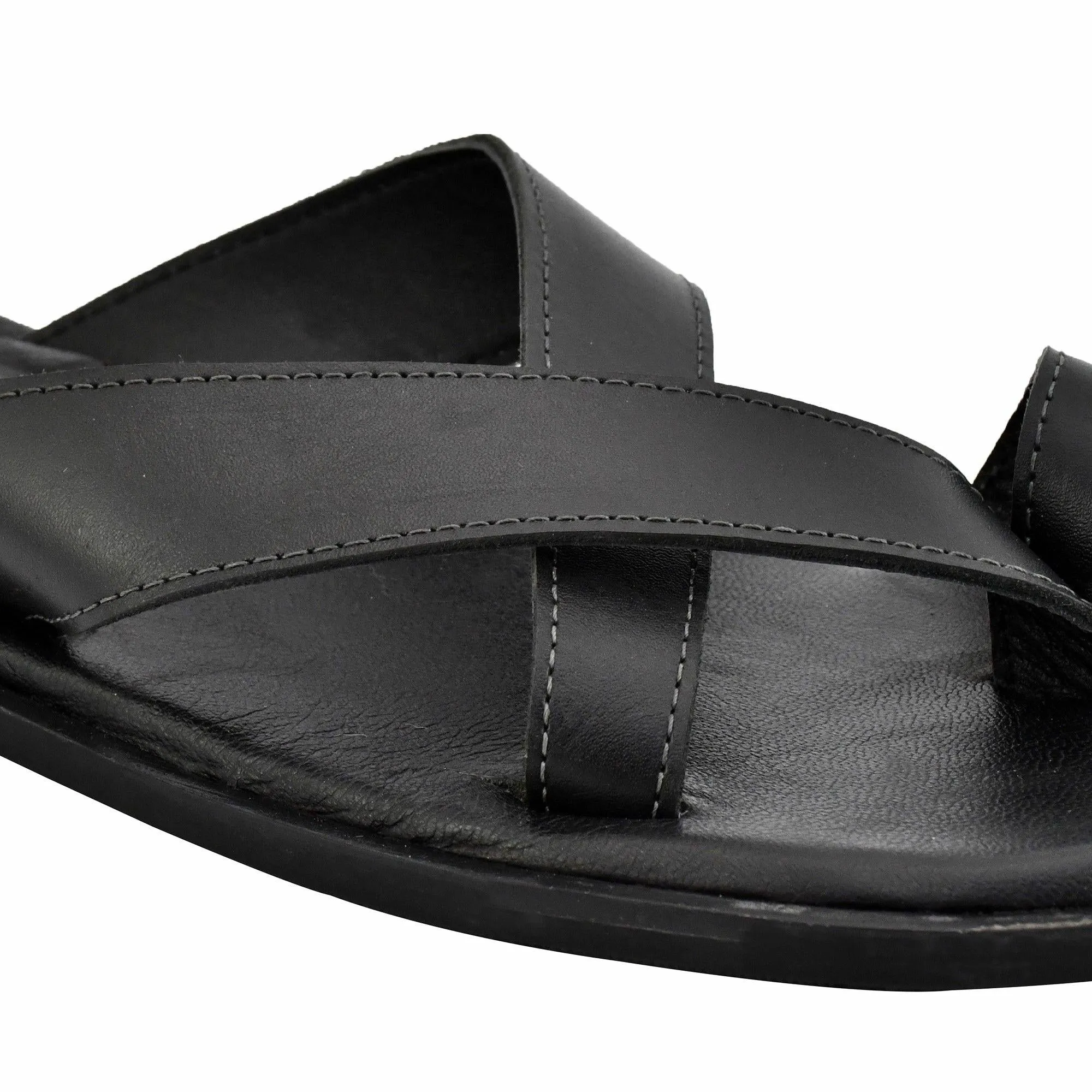 professionals' needs AM PM Genuine Leather Men's Daily Wear Slippers