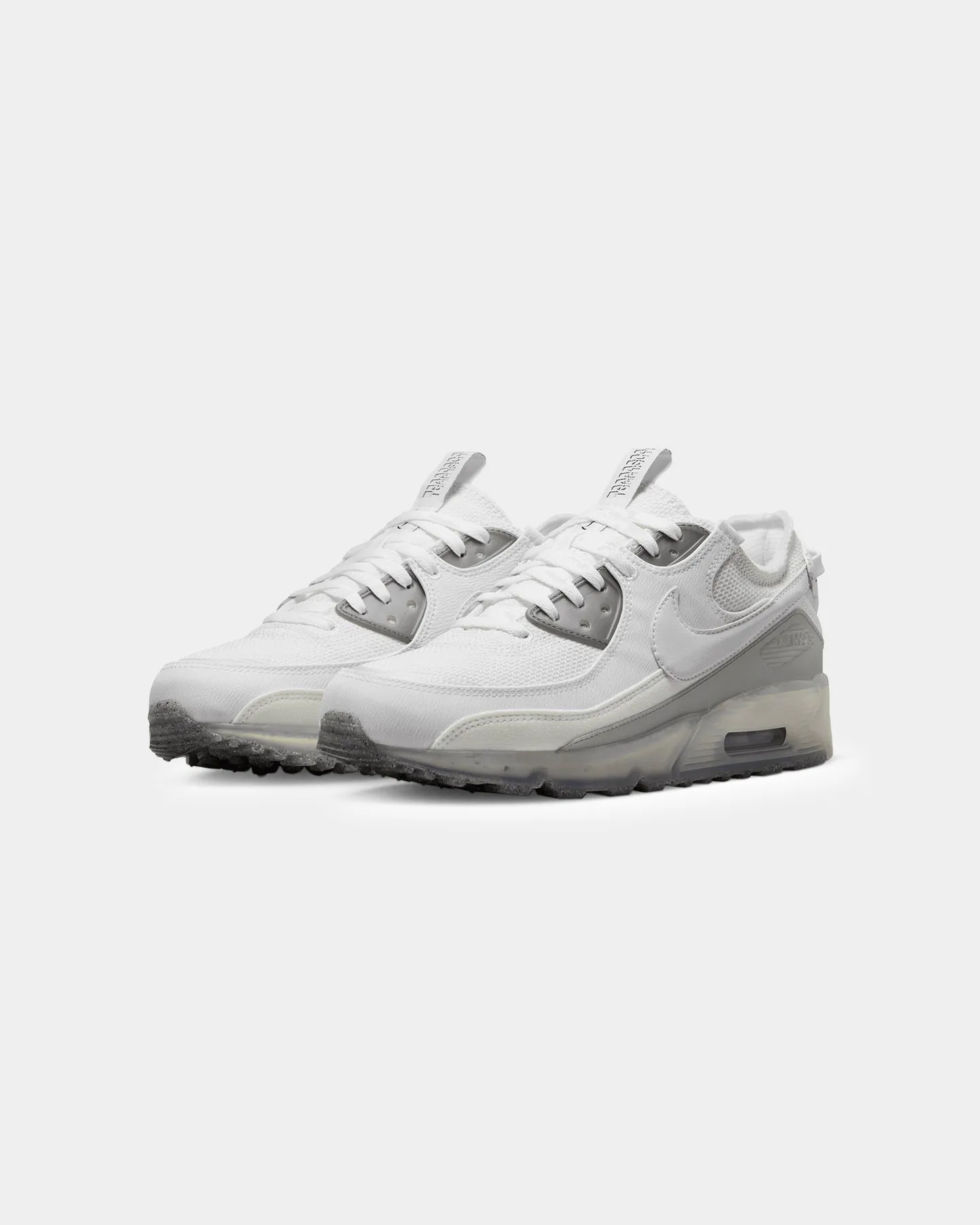 Nike Air Max Terrascape 90 White/White Reinforced Heel Counter