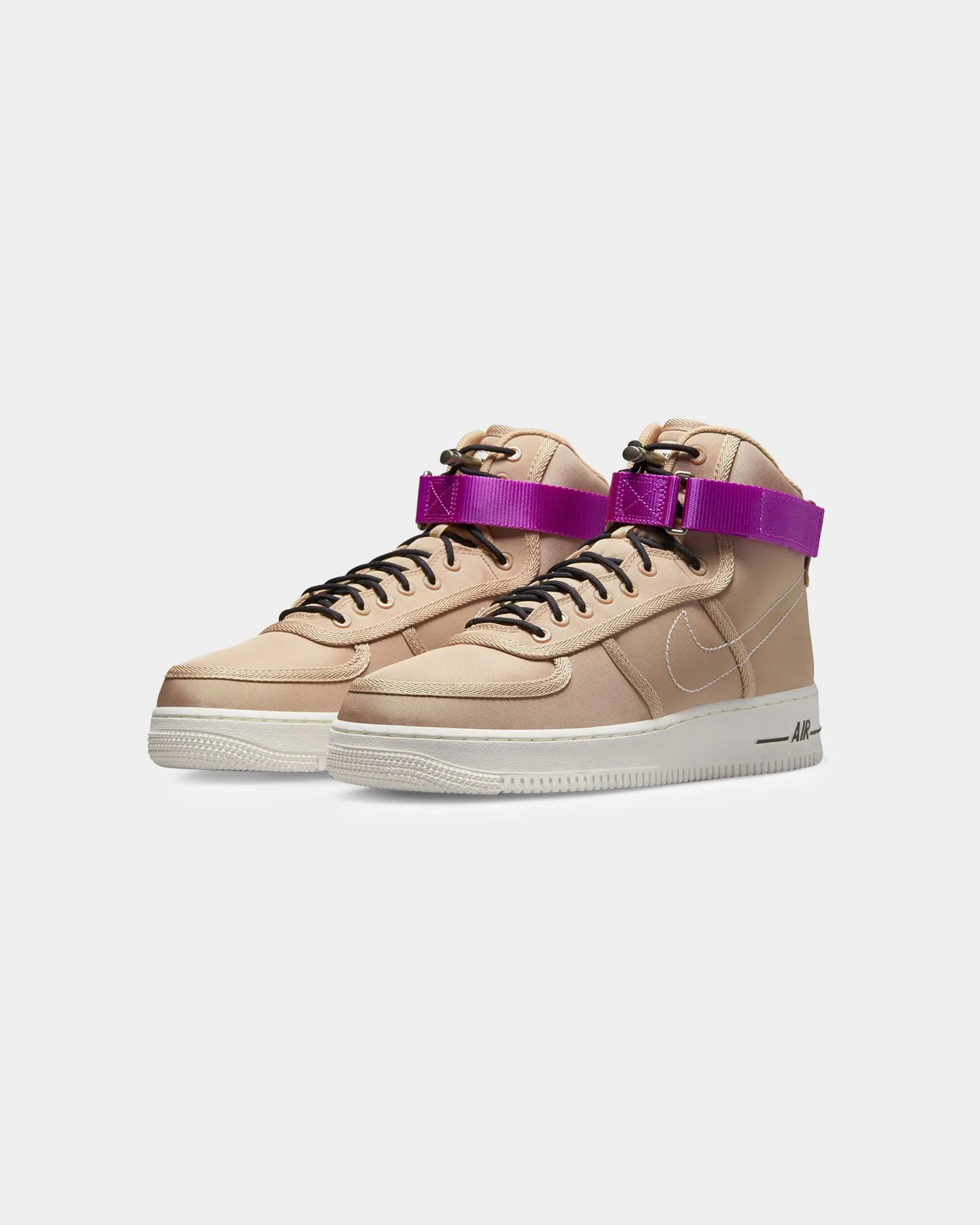 Abrasion Resistant Material Nike Air Force 1 High '07 LV8 Hemp/Hemp-Fuchsia