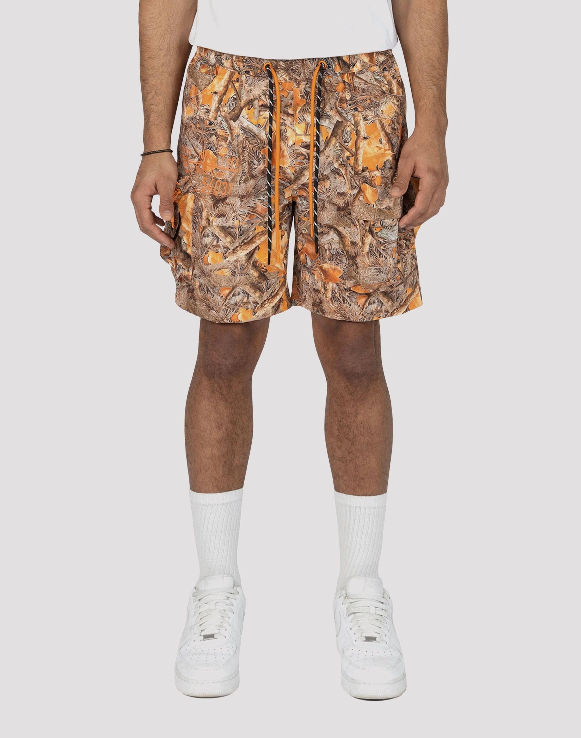 Smoke Rise Nylon Cargo Shorts Memory Foam Padding