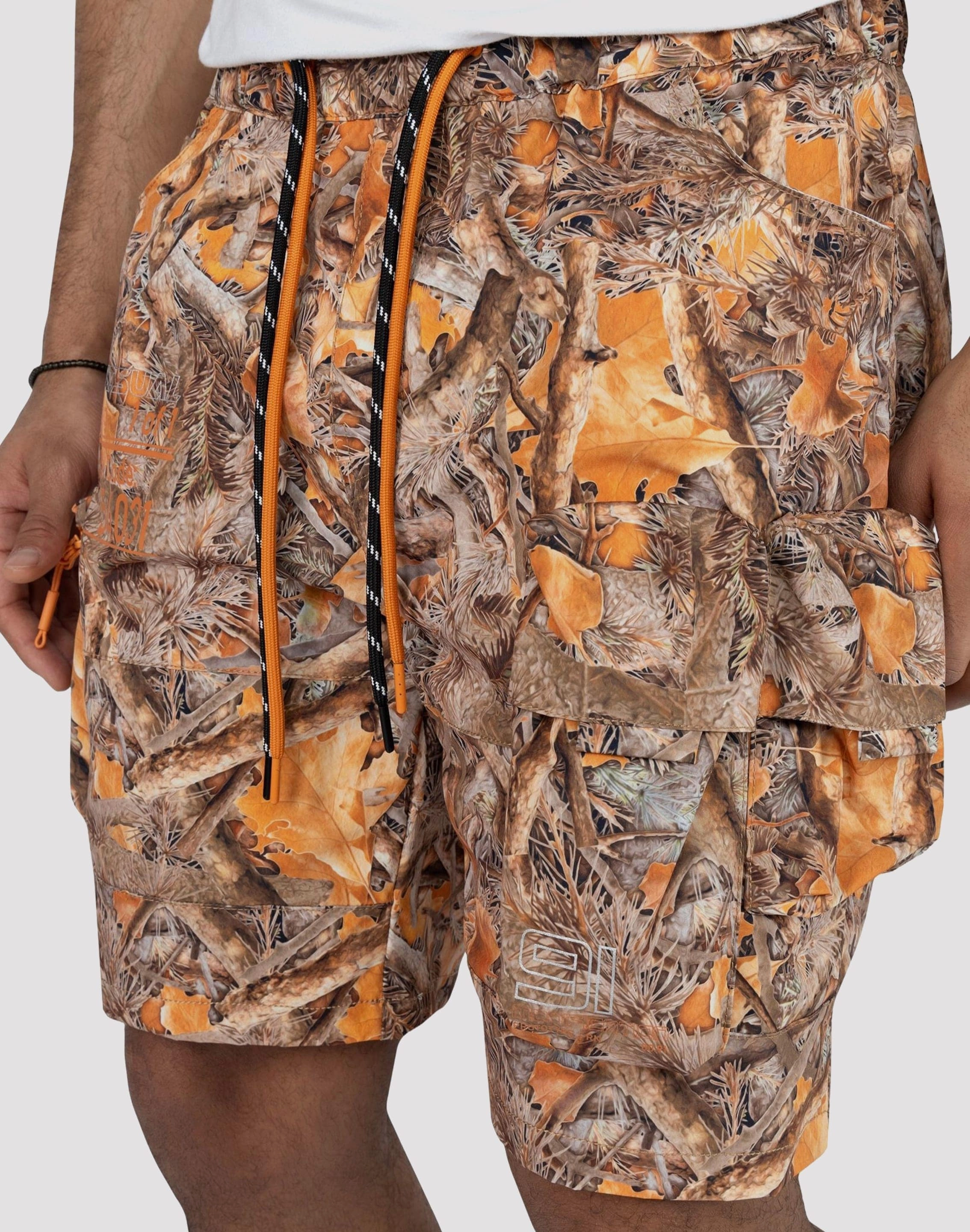 least fall Smoke Rise Nylon Cargo Shorts