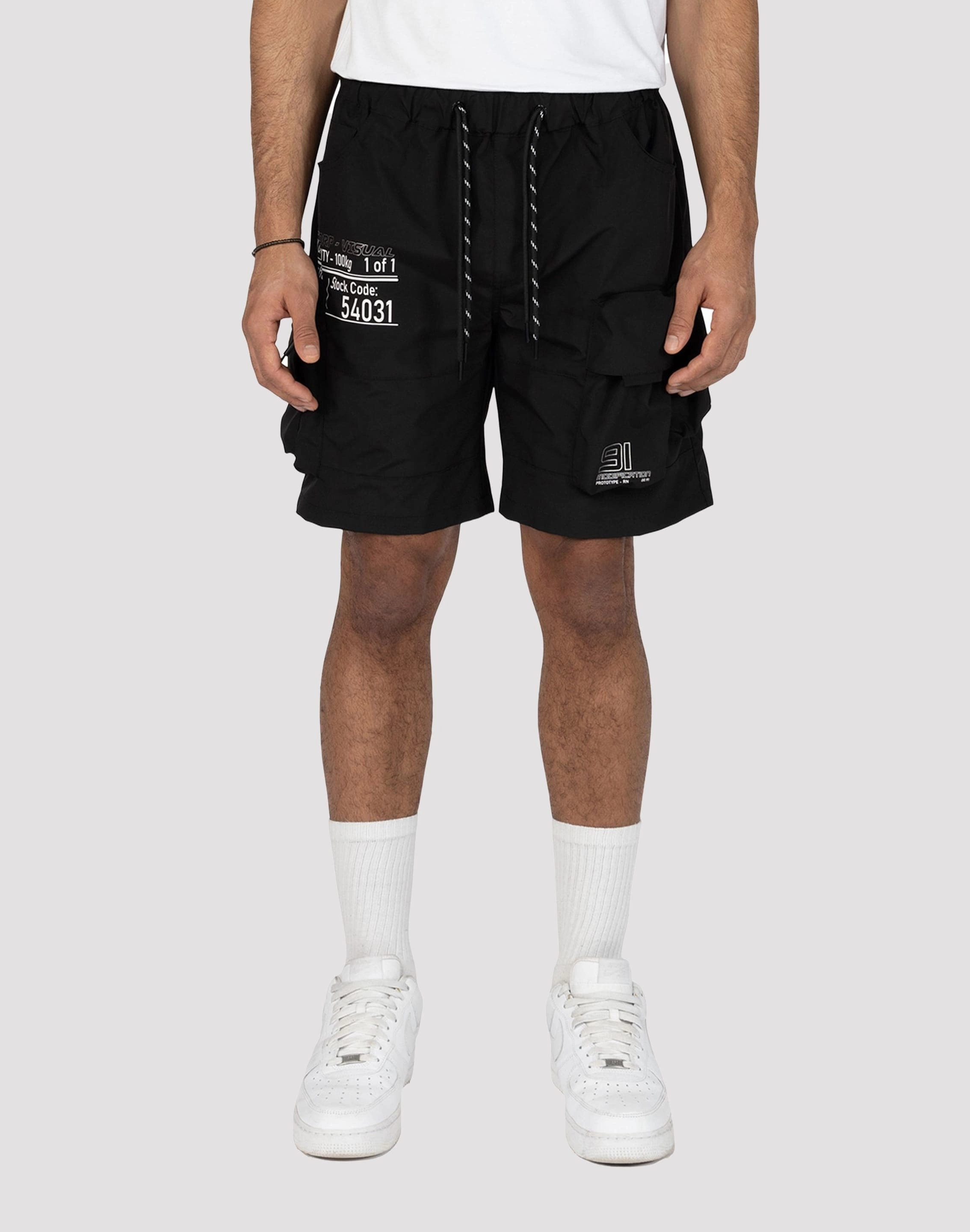 Smoke Rise Nylon Cargo Shorts Appropriate Quick-Dry