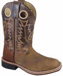 Hydrophobic Upper Smoky Mountain Boots - Jesse Leather Western 3662T (Toddler) 3662C (Children) and 3662Y (Youth)