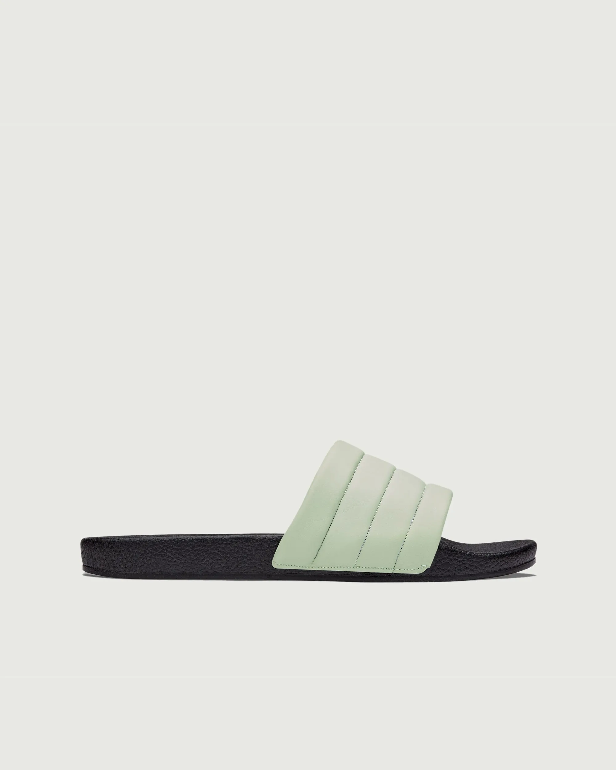 Vegan Slides | Green Ash Cushioned Insole Machine Washable Fabric