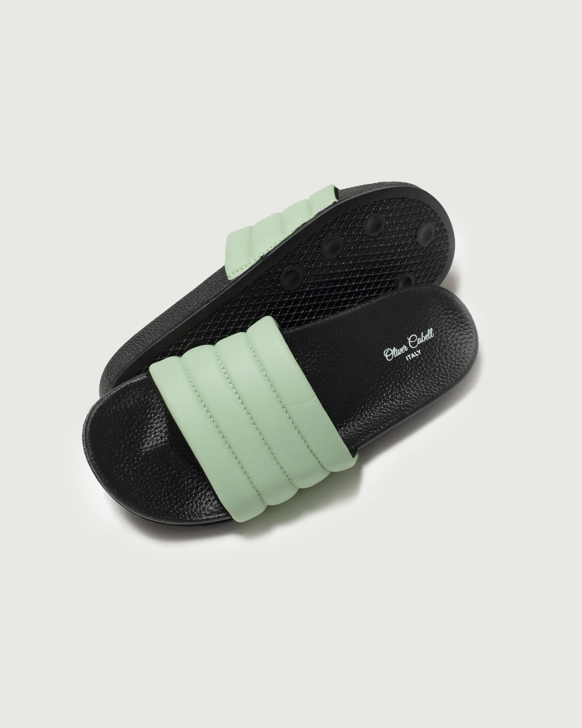 Vegan Slides | Green Ash Sturdy Construction Relax Footwear