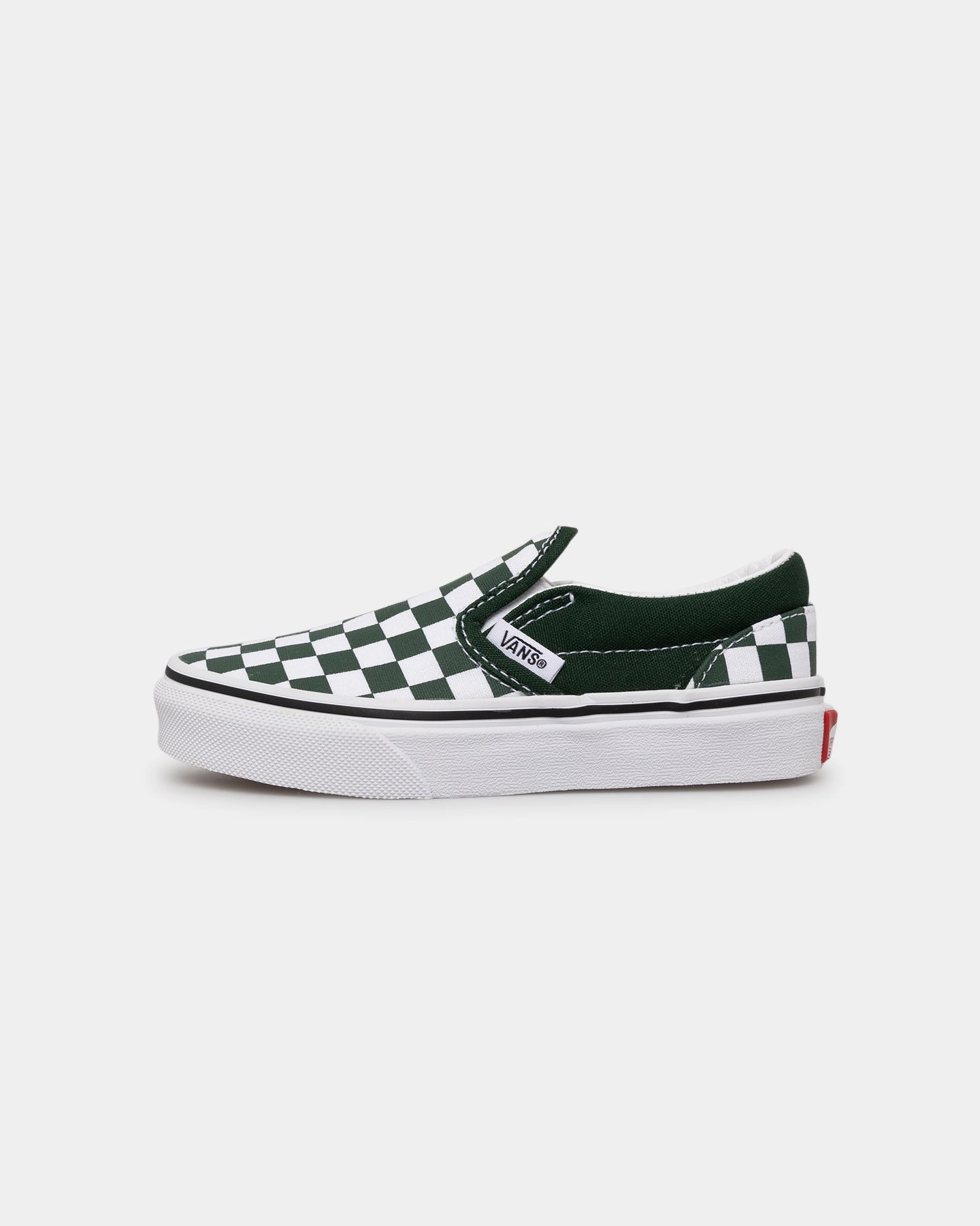 Vans Kids' Classic Slip-On Colour Theory (PS) Checkerboard/Black Neutral Support Frame