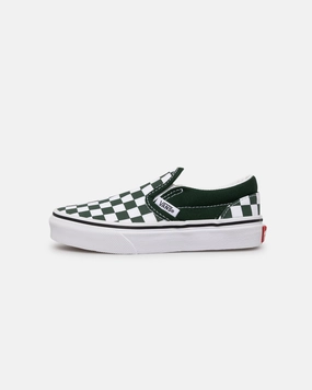 Vans Kids' Classic Slip-On Colour Theory (PS) Checkerboard/Black Neutral Support Frame