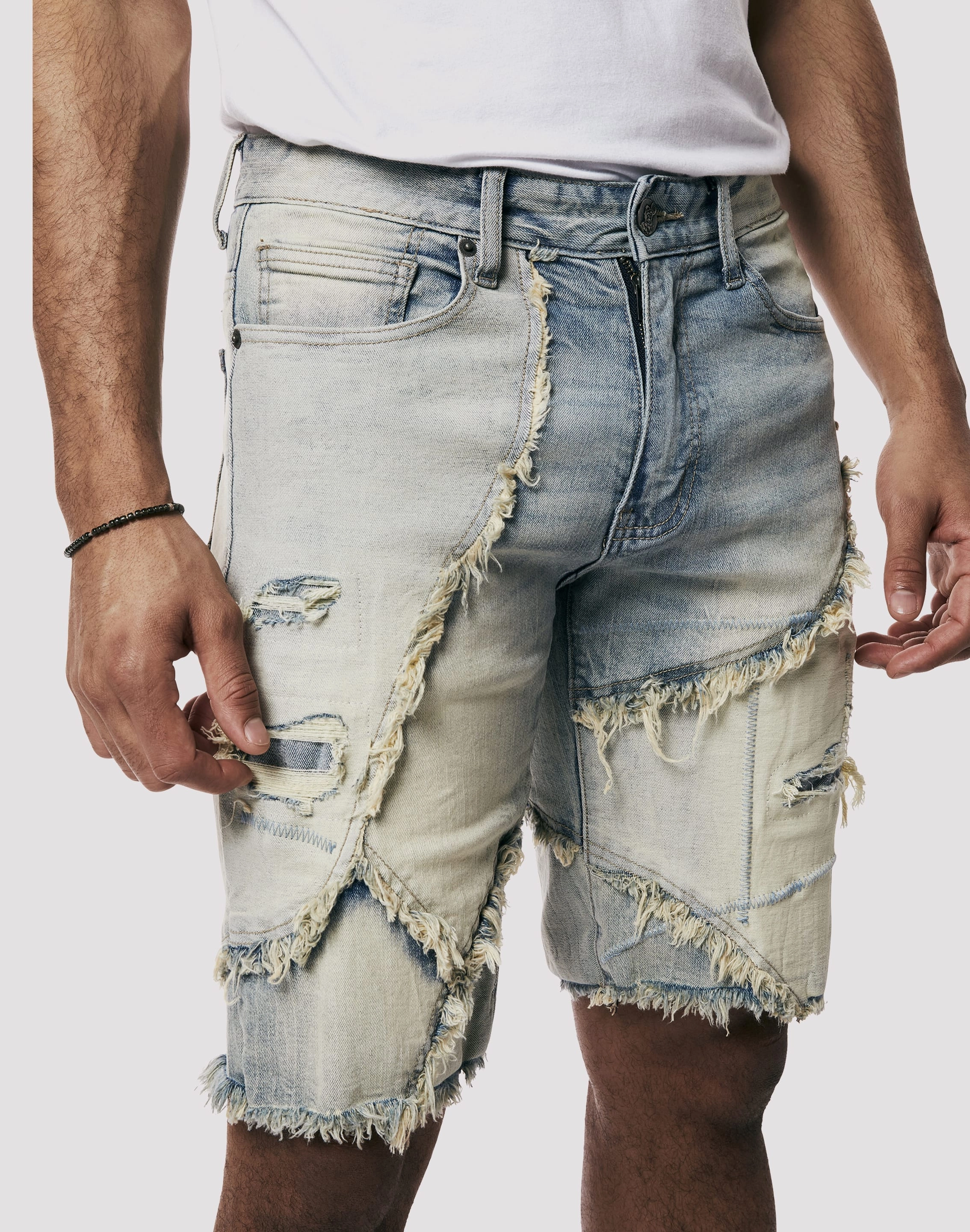 Effortless support Grindhouse Seville Patchwork Shorts