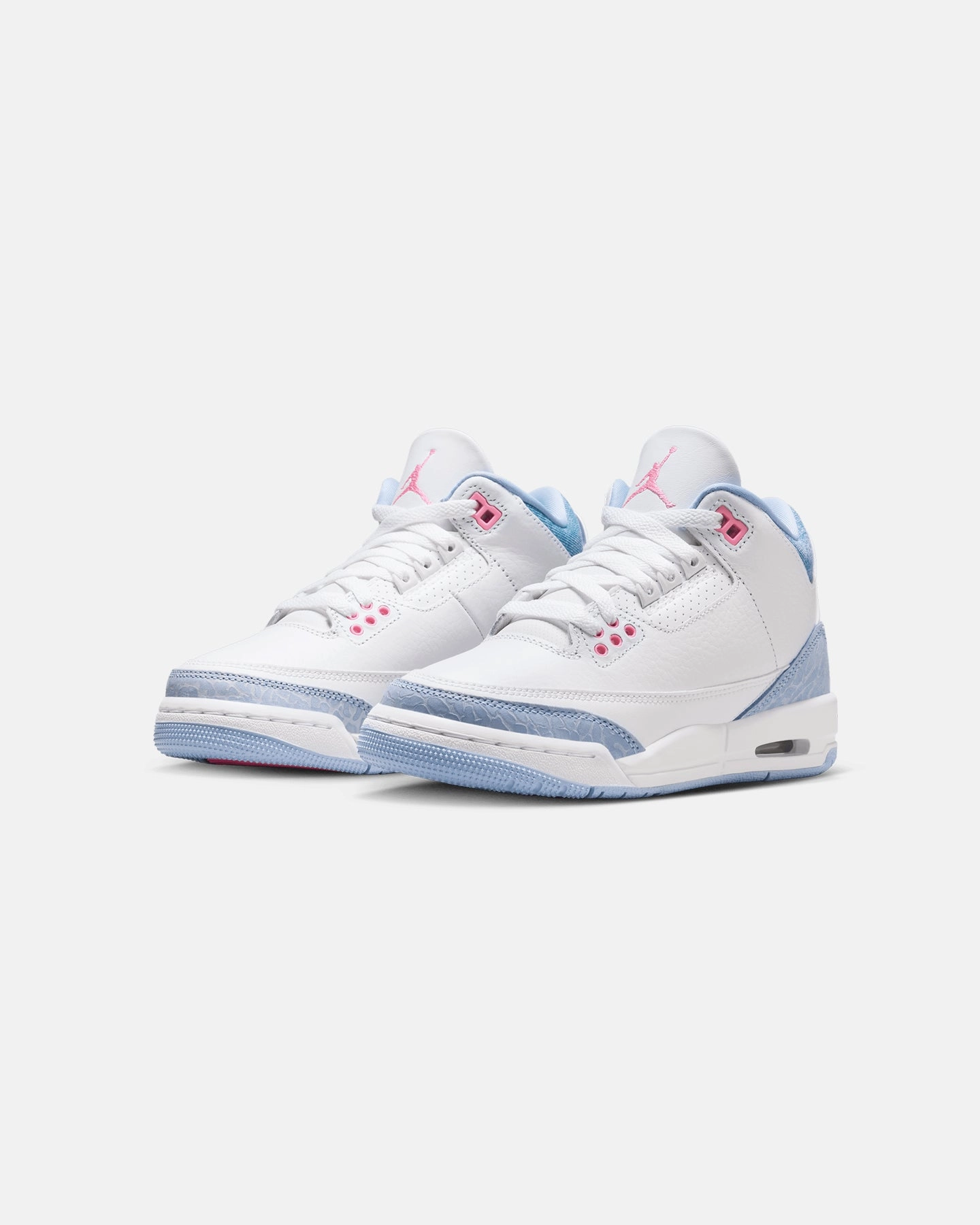 Jordan Kids' Air Jordan 3 Retro (GS) White/Pink Glow Skiing