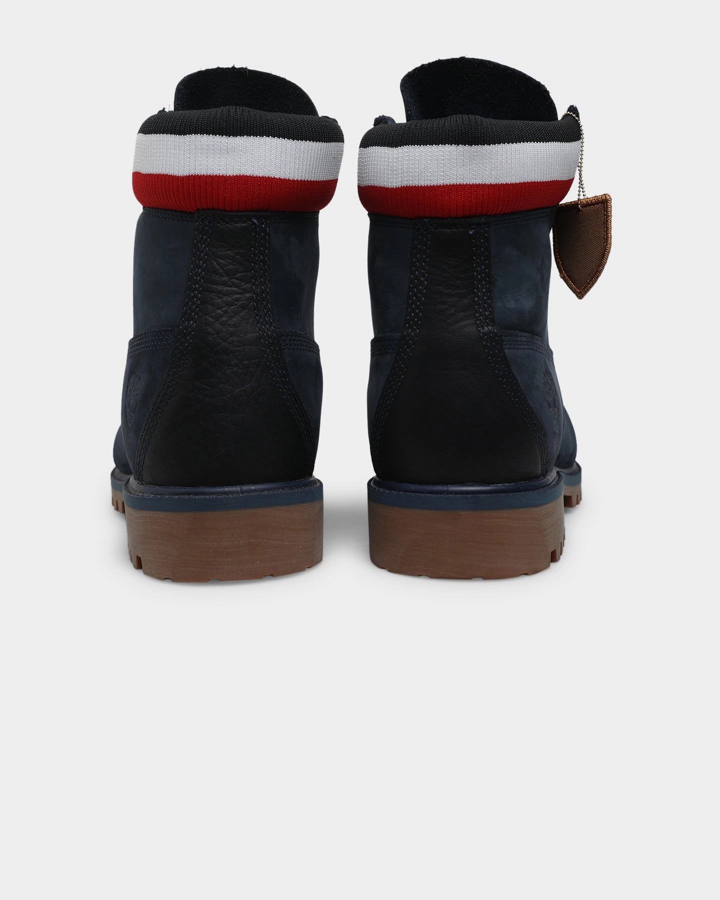 Timberland 6" Premium Boot Navy/Red modern - style