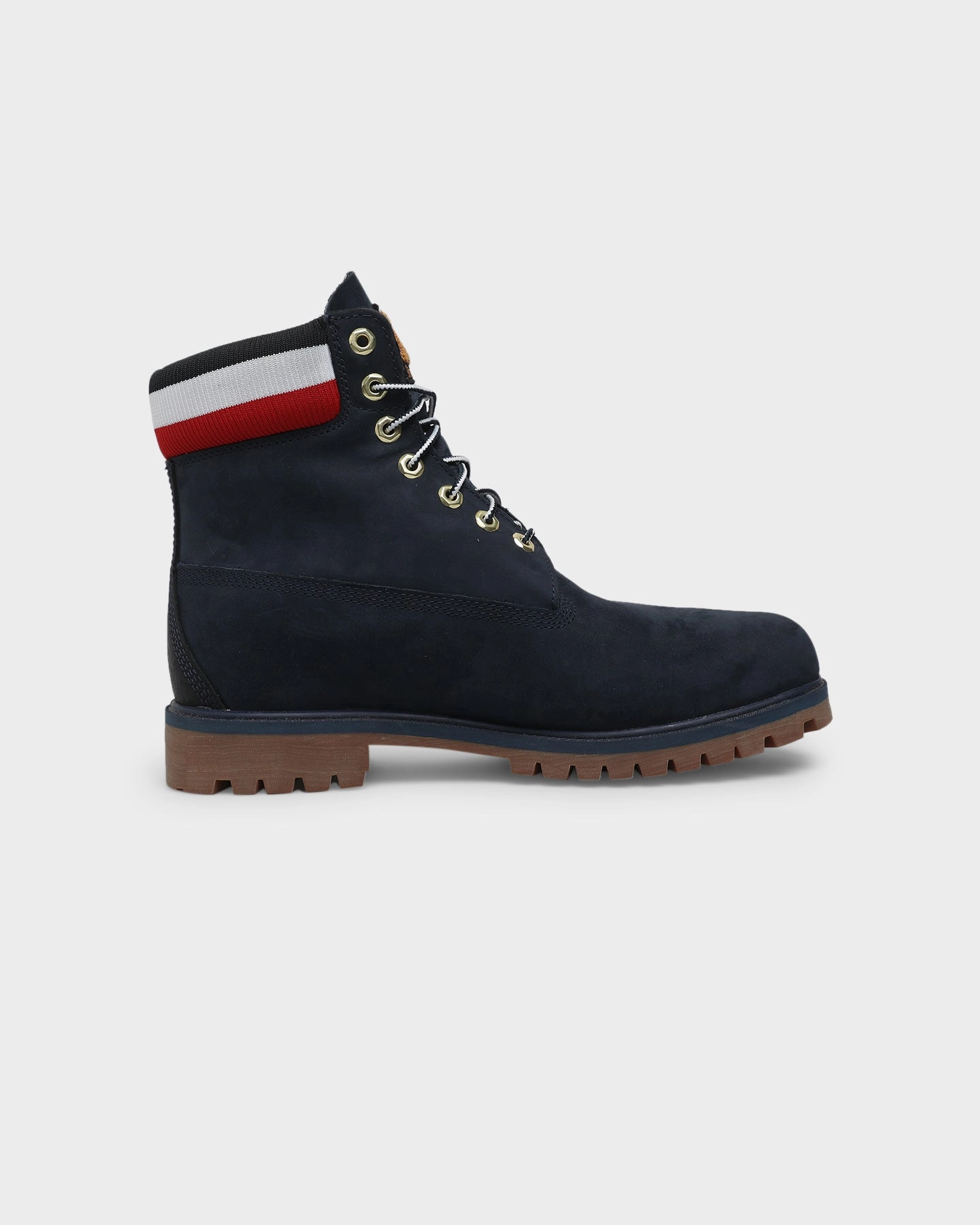 Timberland 6" Premium Boot Navy/Red loudest