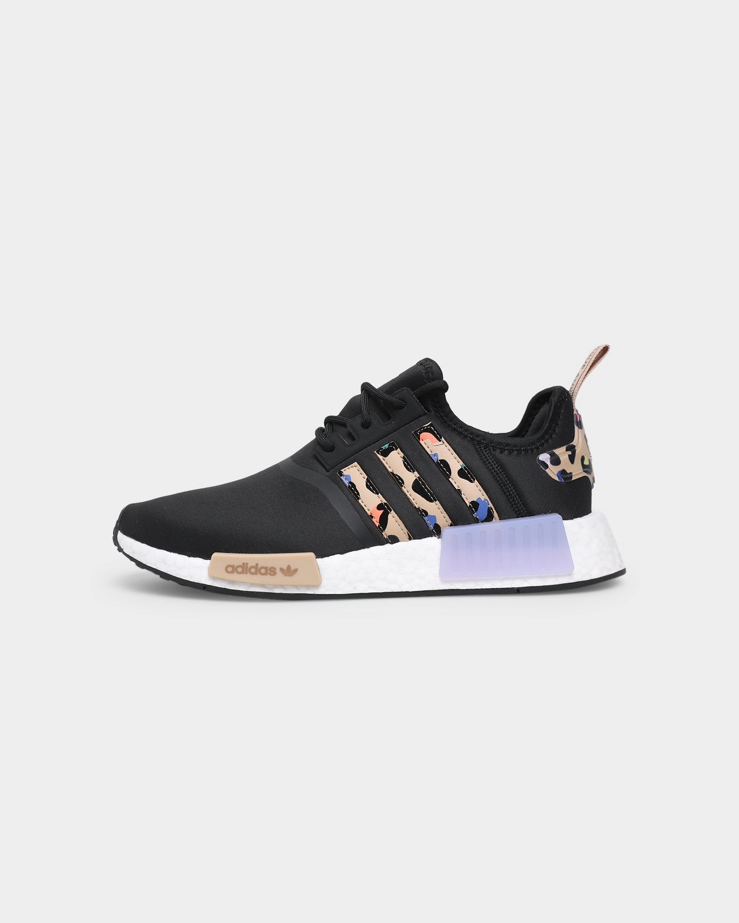 Adidas Women's NMD_R1 Core Black / Pale Nude / Purple Tint most work