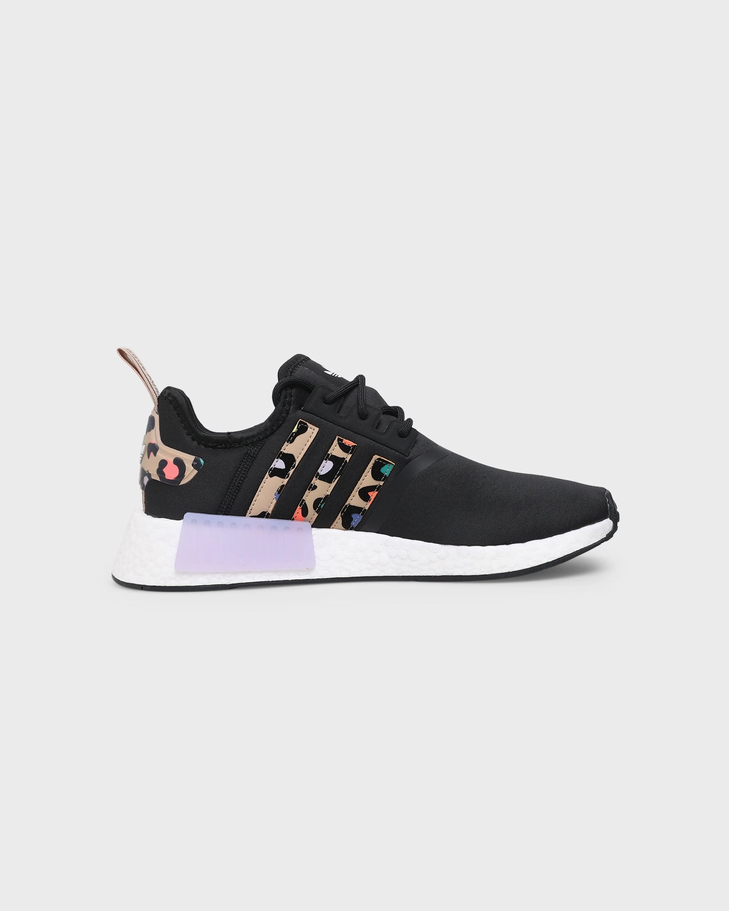 Adidas Women's NMD_R1 Core Black / Pale Nude / Purple Tint Airflow Vent System