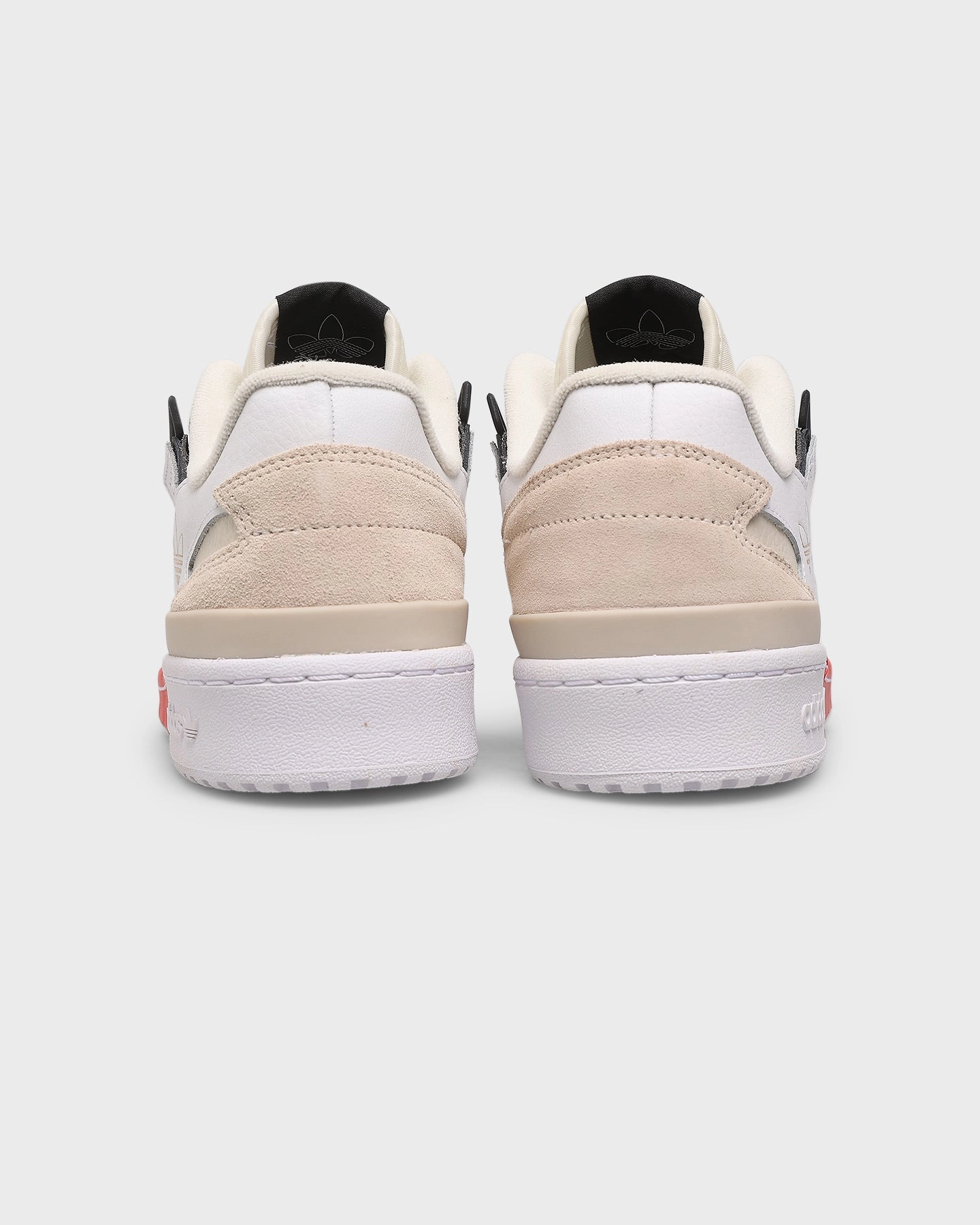 Adidas Forum Exhibit Low White/Black/Red lightweight user travelers'