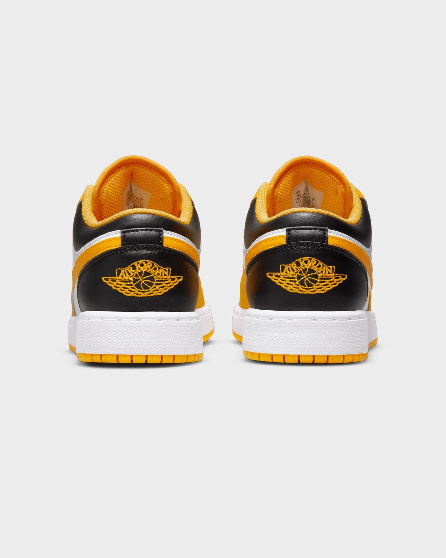 Jordan Kid's Air Jordan 1 Low (GS) "University Gold" Taxi/Black/White Arch Stabilization Adjustable Heel Lock