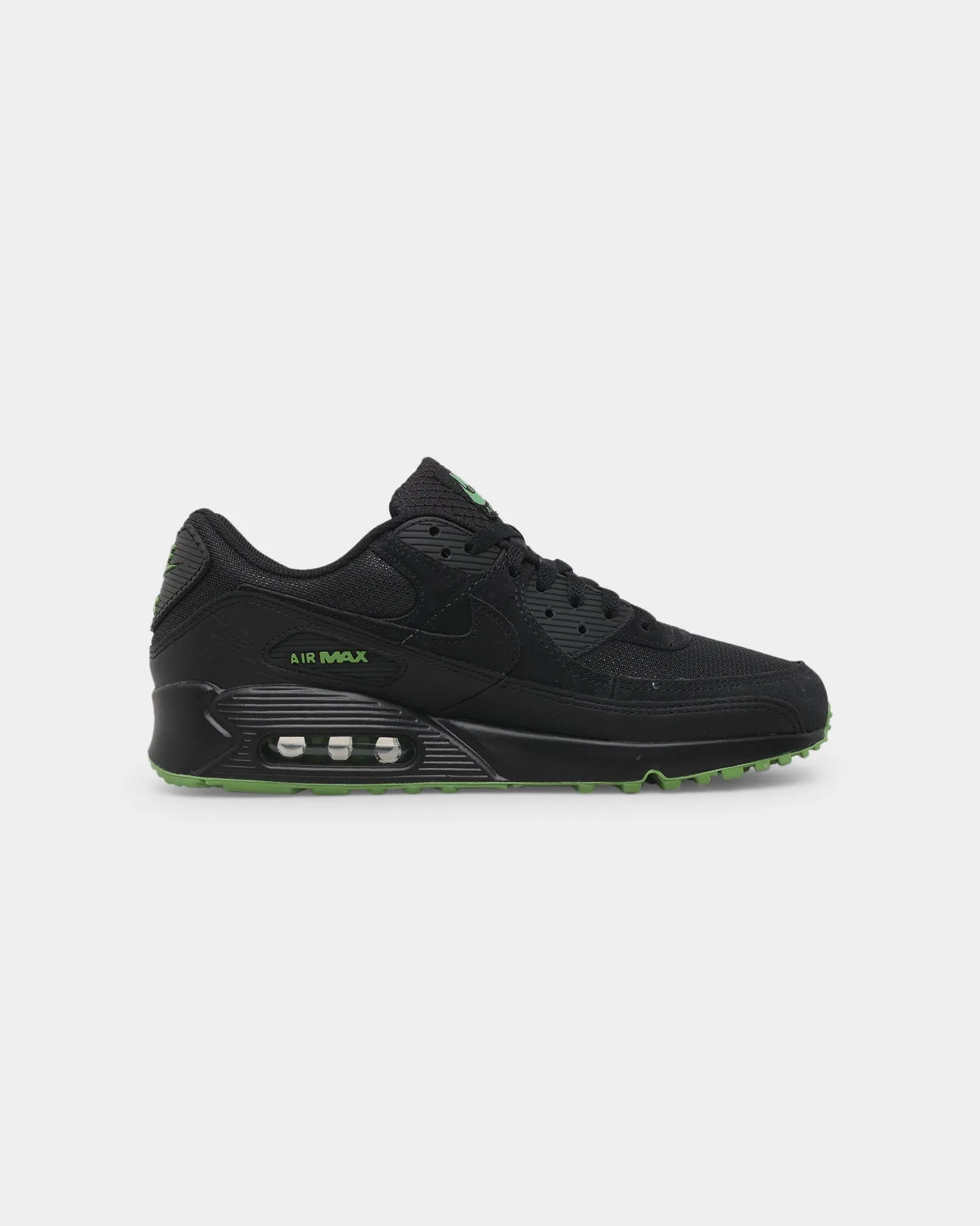 dullest Heat Sealed Seams Nike Air Max 90 Black/Black