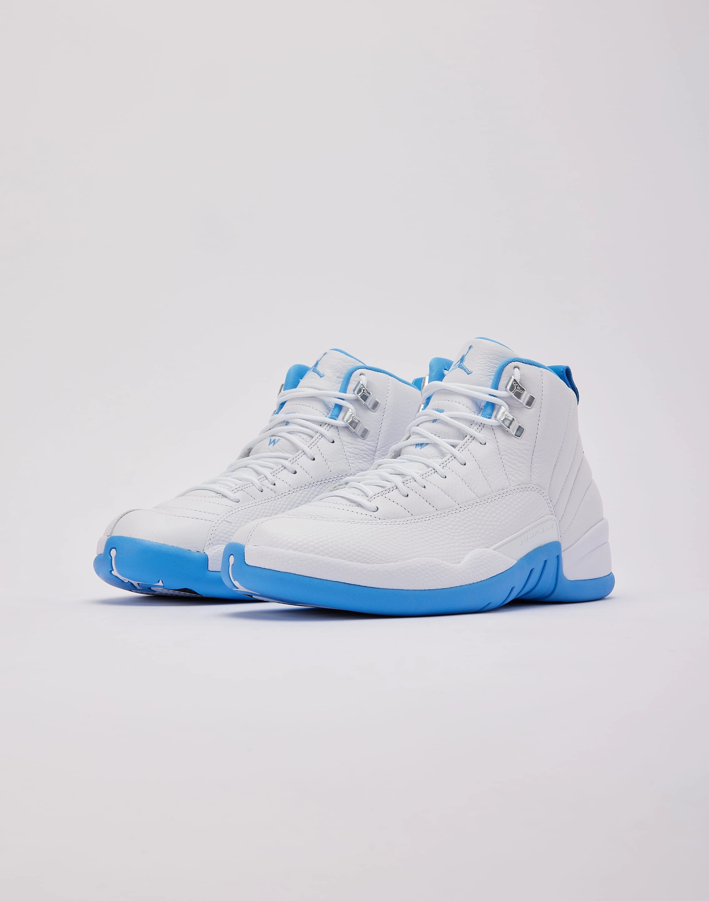 Jordan Air Jordan 12 Retro 'White and University Blue' Comfort Soft
