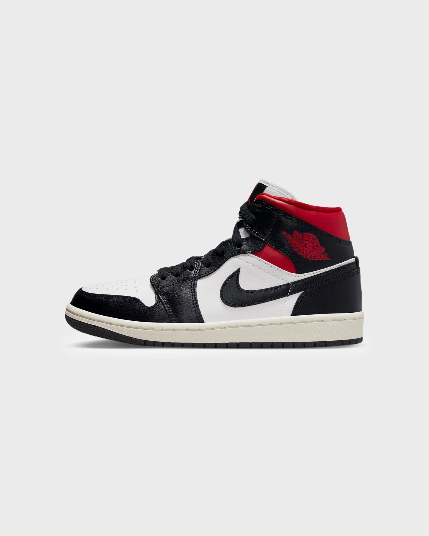desirable Jordan Women's Air Jordan 1 Mid "Gym Red" Black/Gym Red