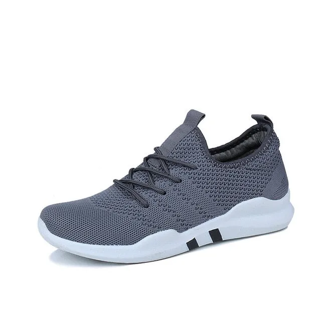 Spring & Summer Fashion Mens Casual Shoes White Lace-Up Breathable Shoes Sneakers basket tennis Mens Trainers Zapatillas Hombre Chic Fit track and field athletes - specific functions