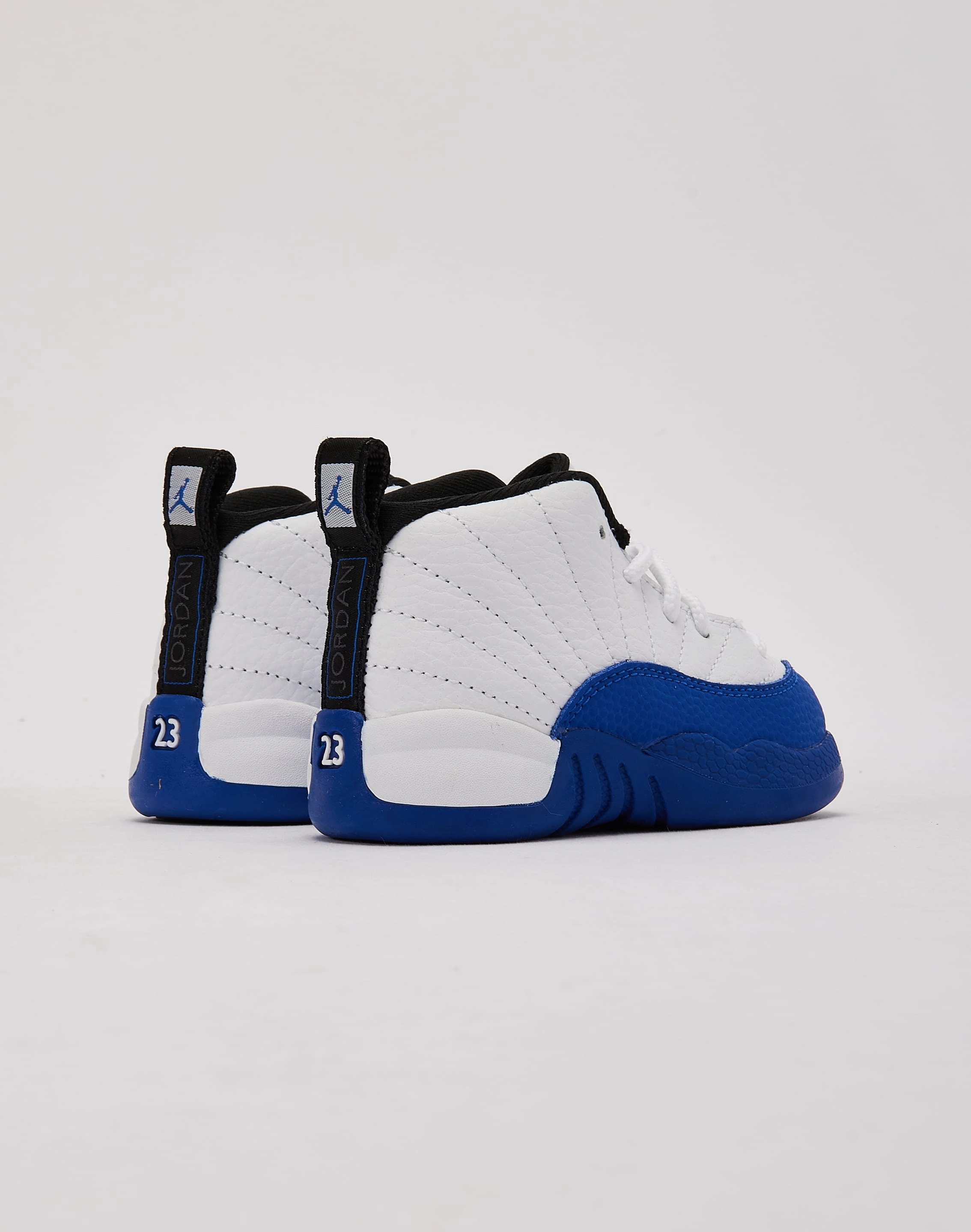 Asymmetrical Collar Padding Midfoot Shank Structure Jordan Air Jordan 12 Retro 'Game Royal' Toddler