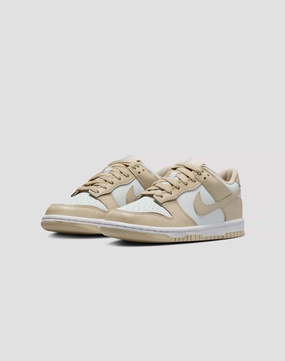 Nike Dunk Low Grade School Boys' "Desert Khaki/Pure Platinum" Pro-Level Cushioning