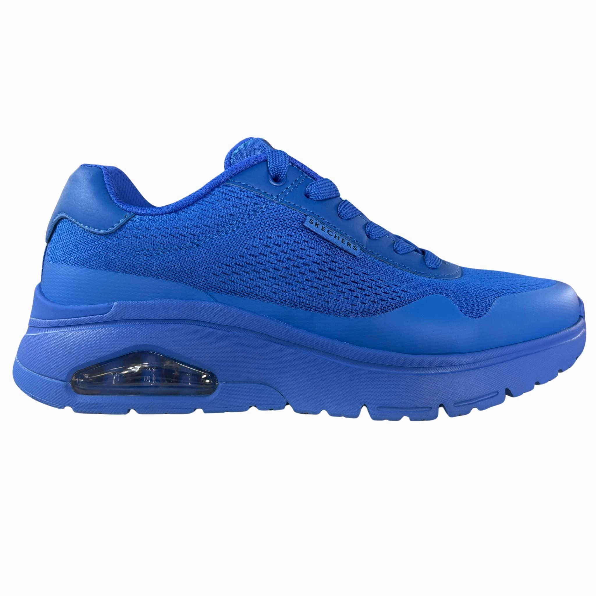 Fitness Friendly Skechers Men's 183310 Uno Flex- Spring On Air Blue Casual Shoes