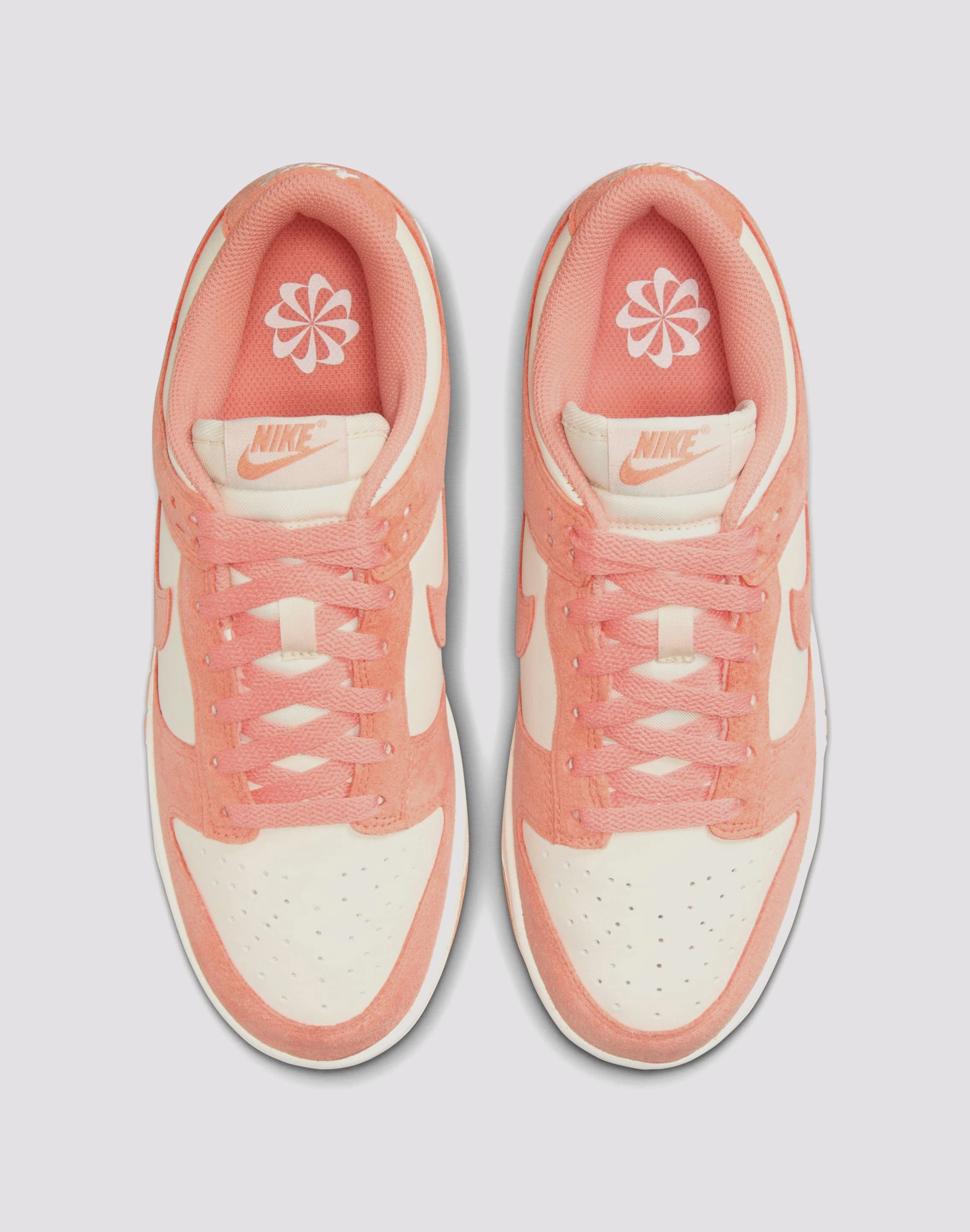 Shock Diffusing Flex Zones Nike Dunk Low "Soft Pearl/Apricot Agate/White"