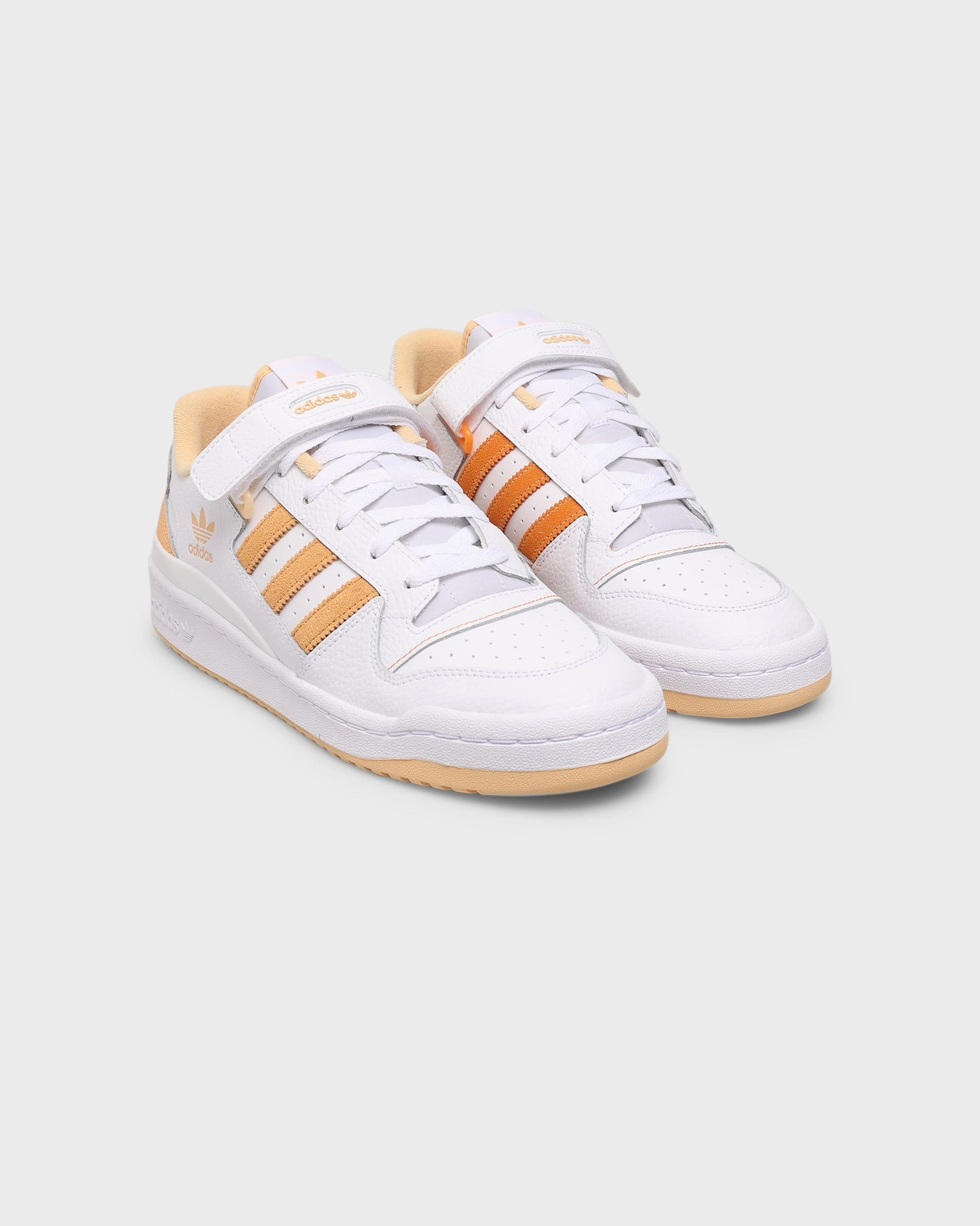 Adidas Forum Low Cloud White/Pulse Amber/Orange Rush first