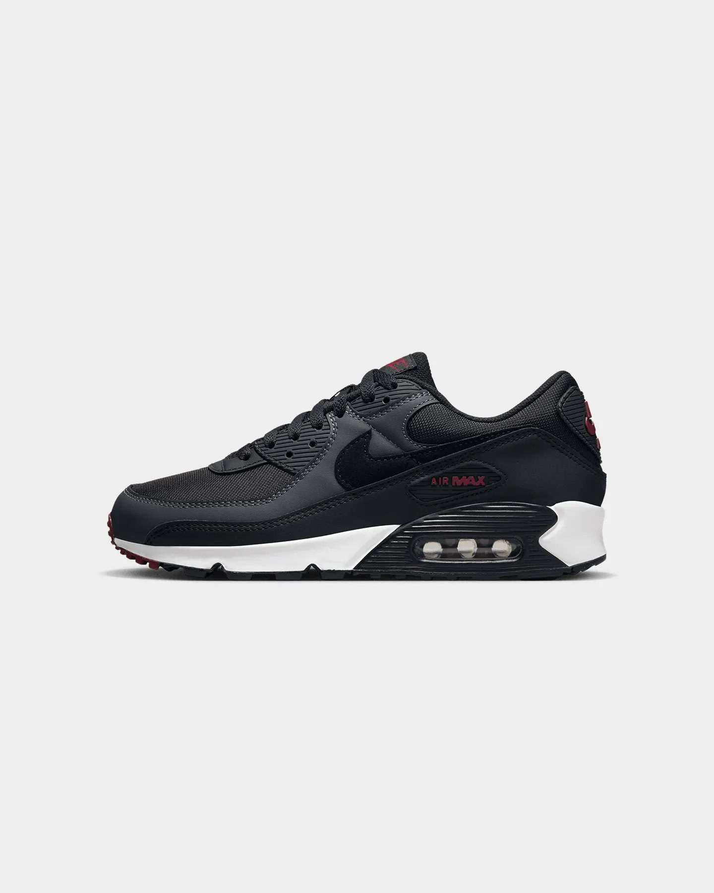 Vegan Leather Upper Nike Air Max 90 Anthracite/Black
