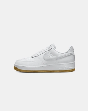 Nike Women's Air Force 1 '07 Next Nature White/Football High-top Eye-Catching