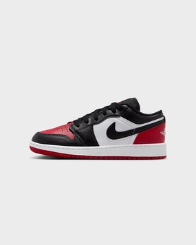 Casual Routine Jordan Kids' Air Jordan 1 Low BG "Bred Toe" White/Black