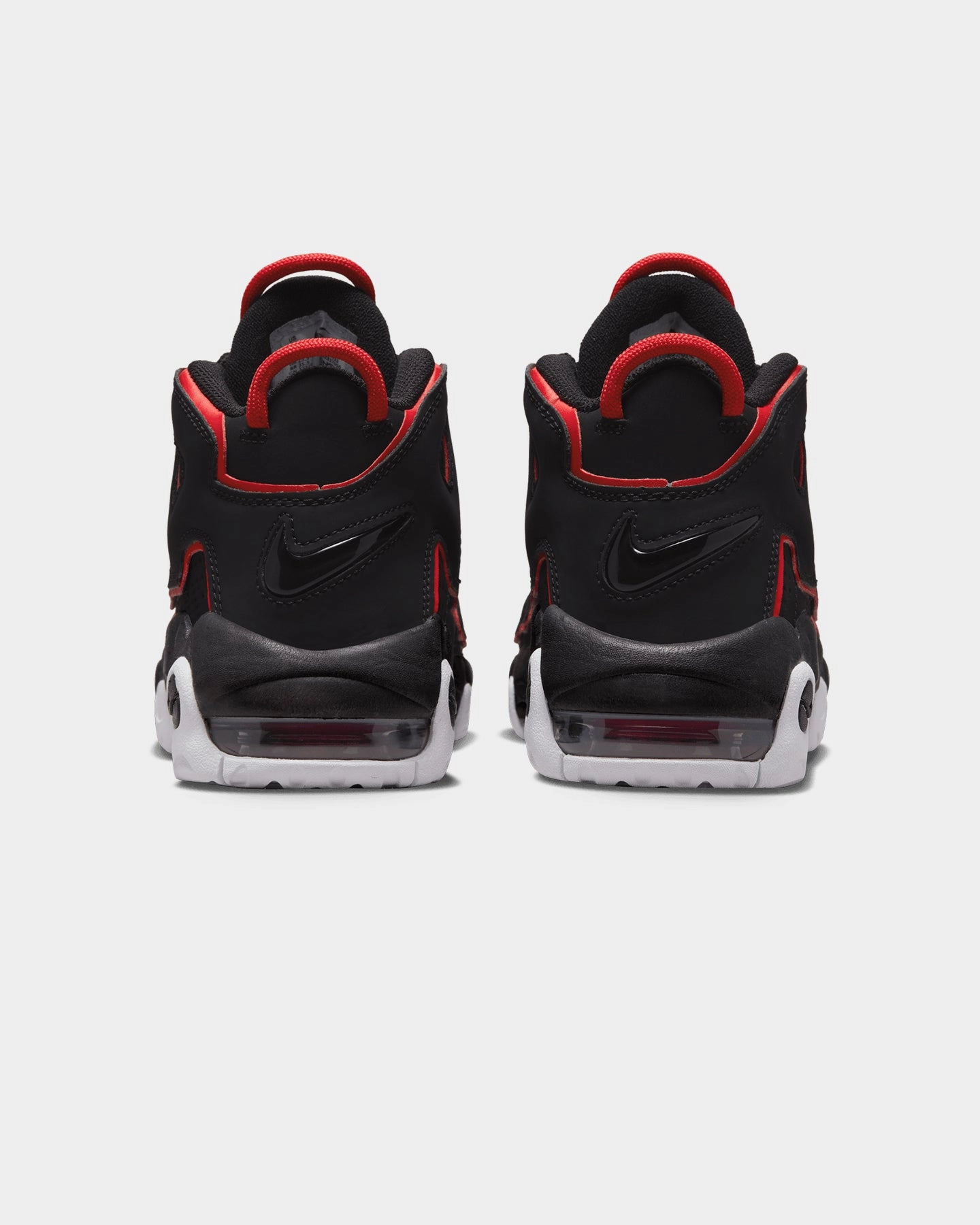 Nike Kids' Air More Uptempo (GS) Black/White-University Red Odor Resistant