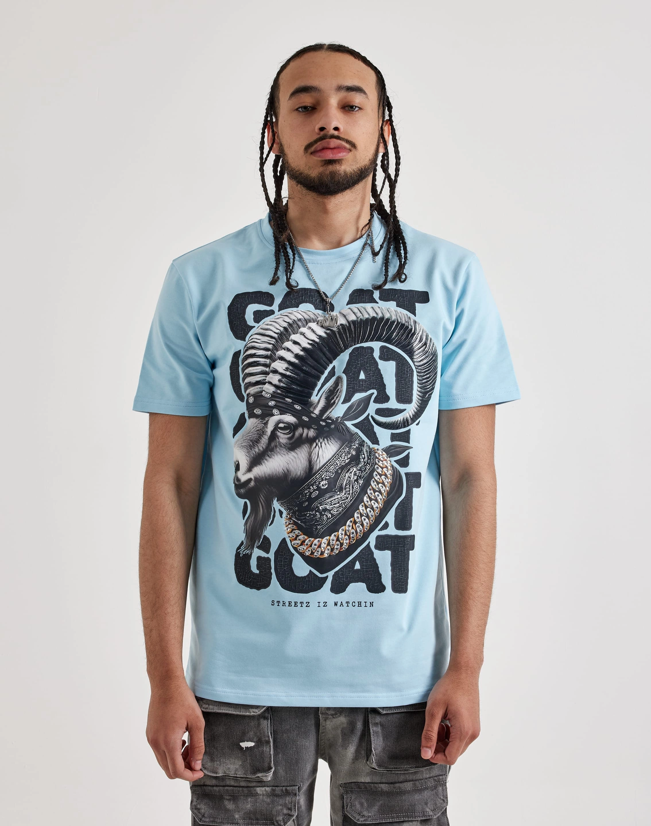 kids' medium Memory foam insole Streetz Iz Watchin Goat Tee