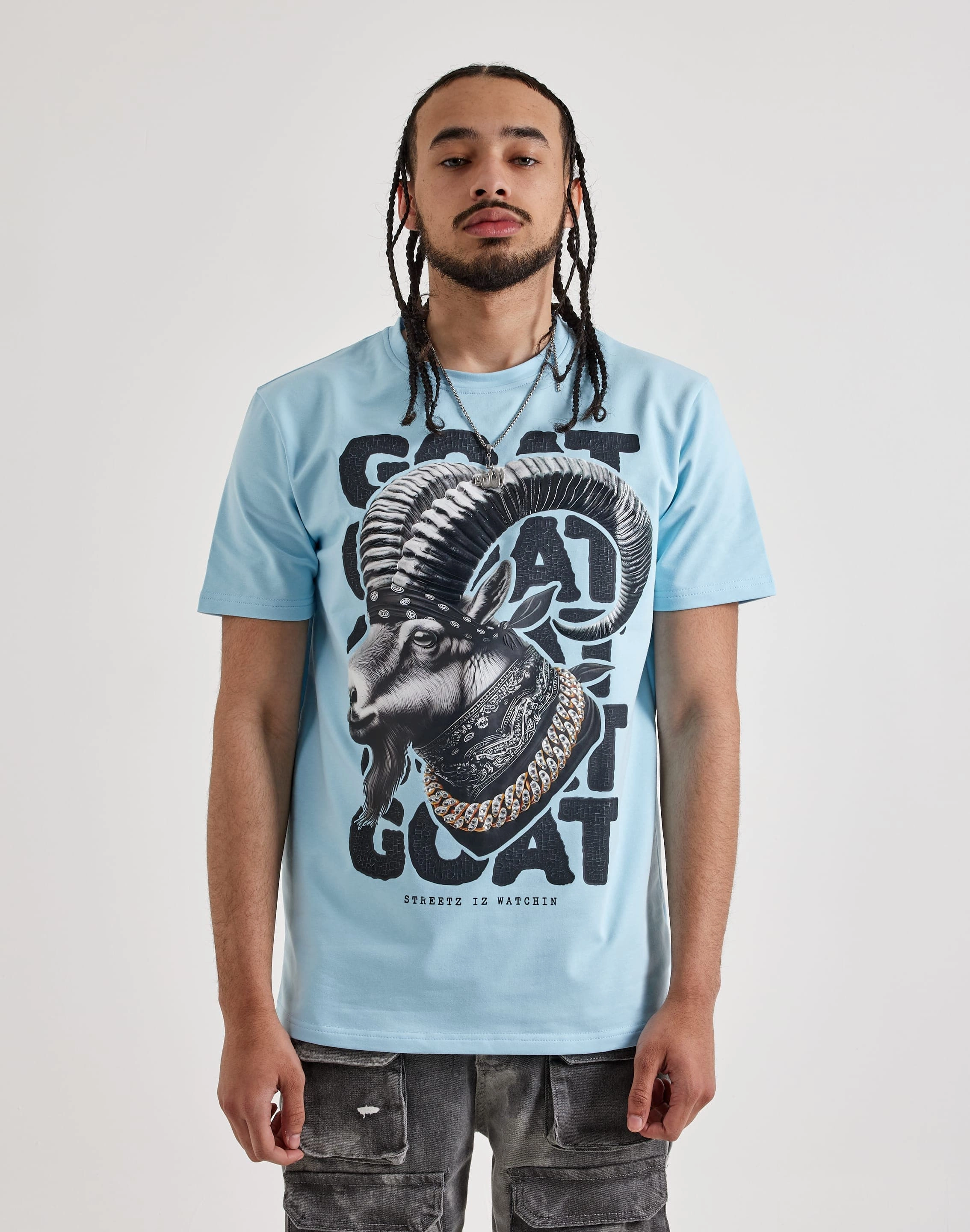 Streetz Iz Watchin Goat Tee birthday party