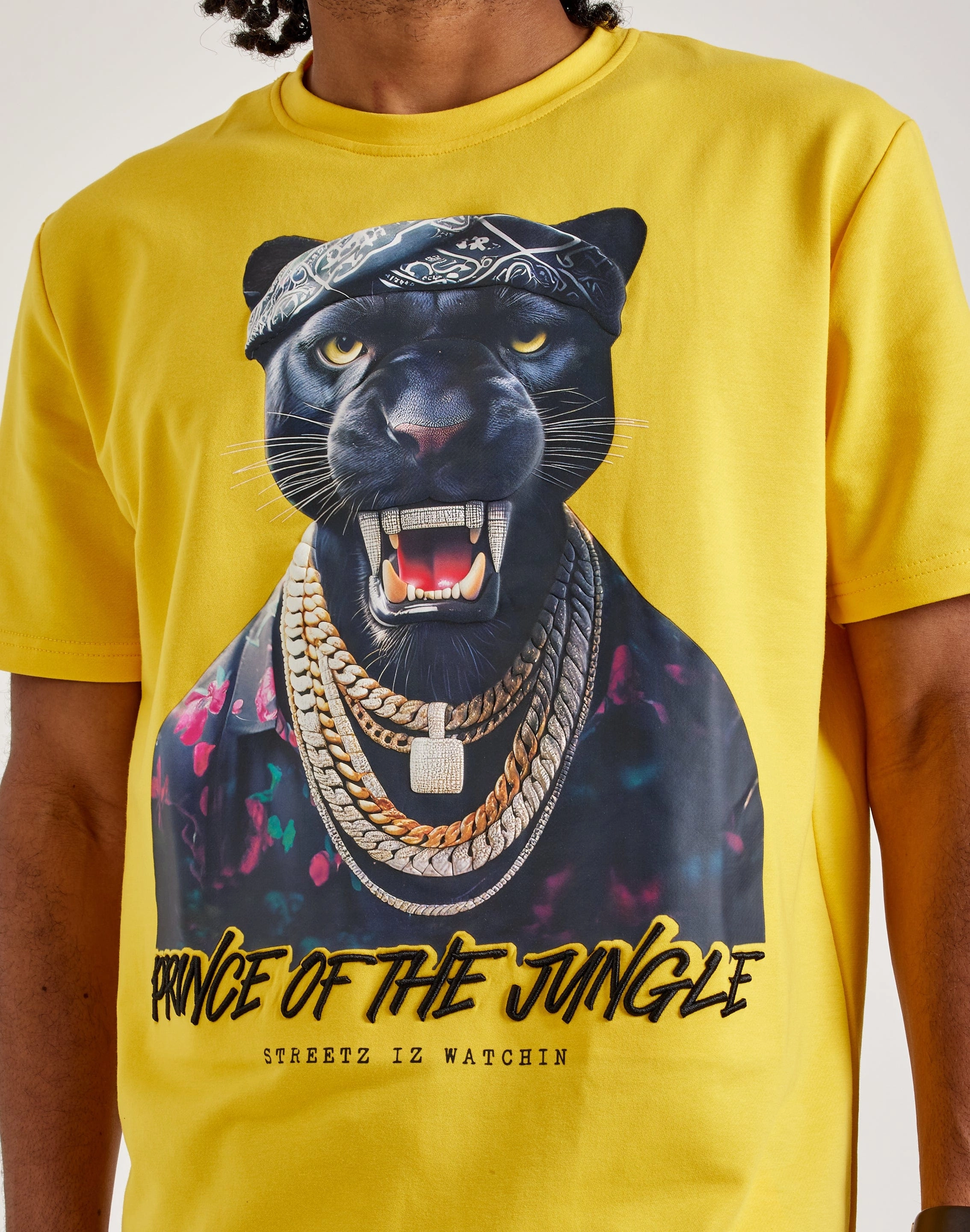Streetz Iz Watchin Prince Of The Jungle Tee Rigidity Control Rough