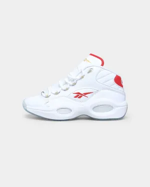 Rebook Question Mid Chalk/Vector Red Gym Shoes