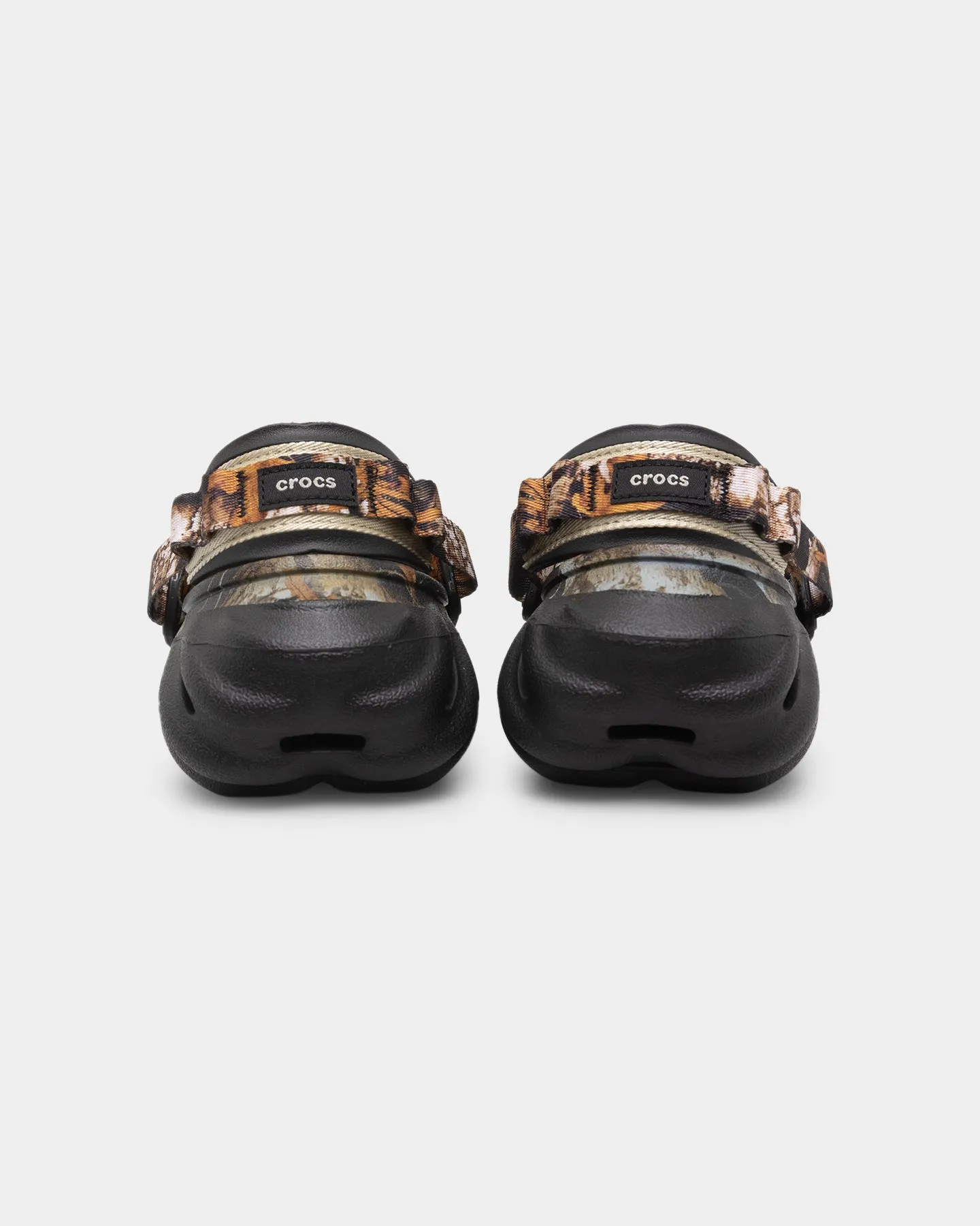 foldable Crocs Realtree Edge Echo Clog Black