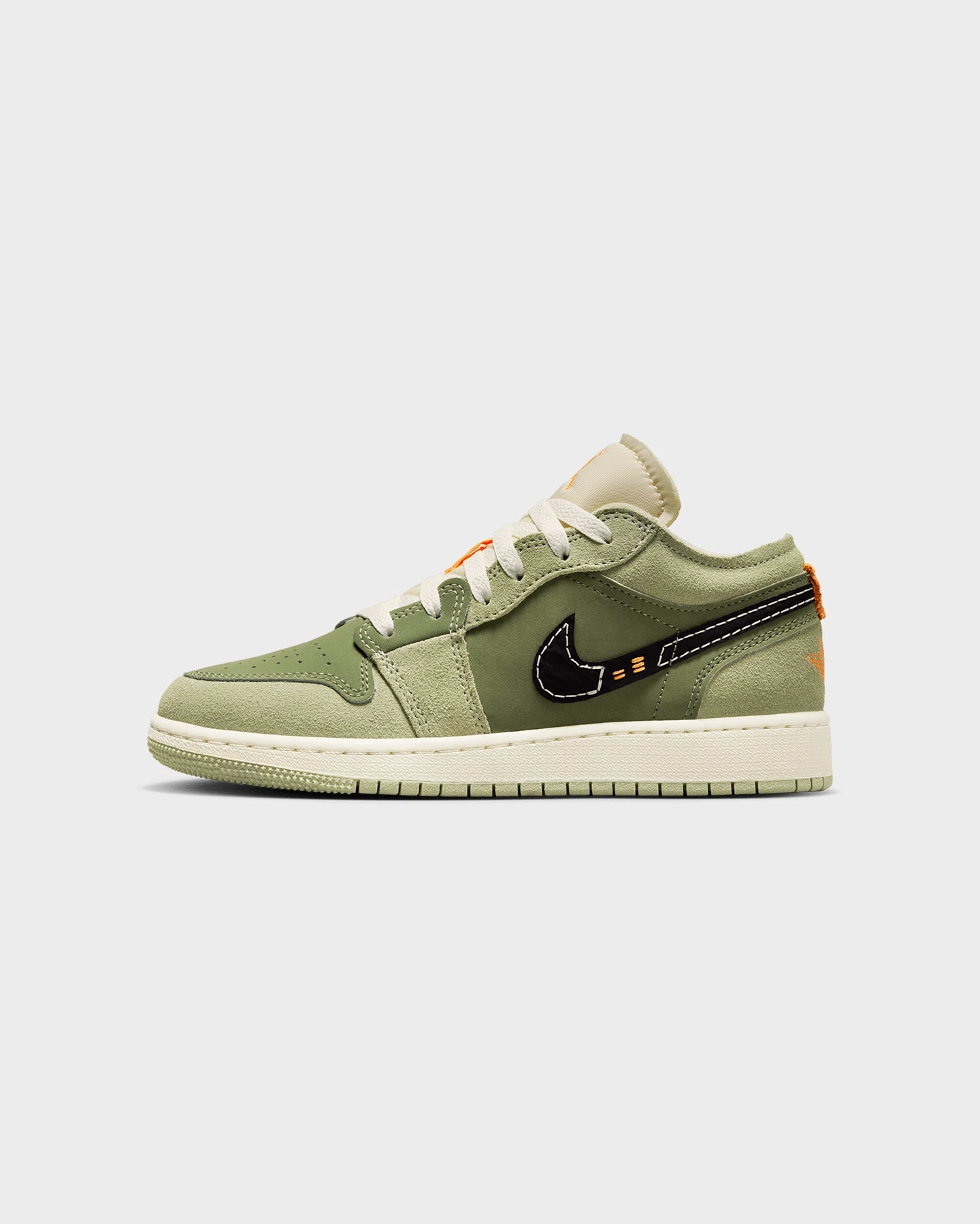 Jordan Air Kids' Jordan 1 Low SE Craft Sky J Lt Olive Bold Grip