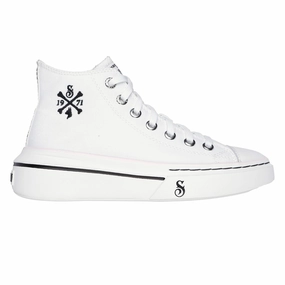 Skechers Women's 186030 Snoop One Doggy Bonez White Casual Shoes Energy Bounce