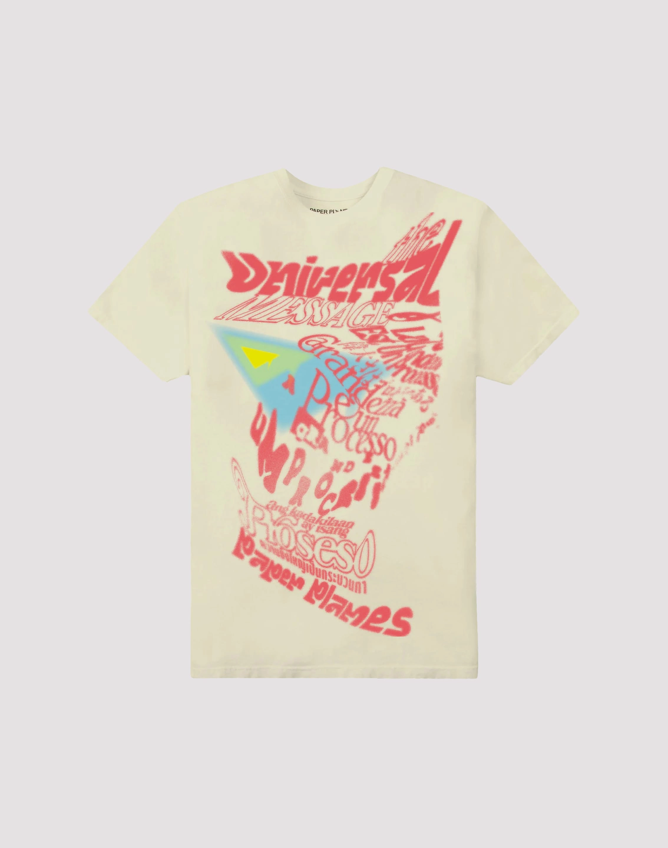 Tan Paper Planes Ip Holdings Llc Universal Language Tee