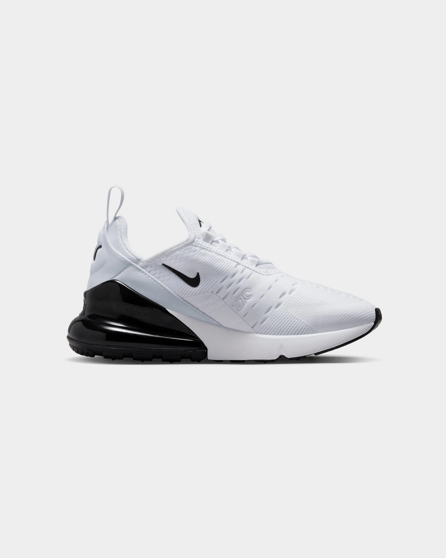 Nike Kids' Air Max 270 (GS) White/Black-Hyper Royal-Summit White Luxurious Touch Gentle Texture