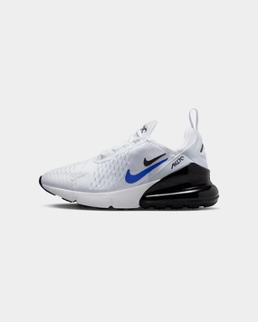 Bend Support Nike Kids' Air Max 270 (GS) White/Black-Hyper Royal-Summit White