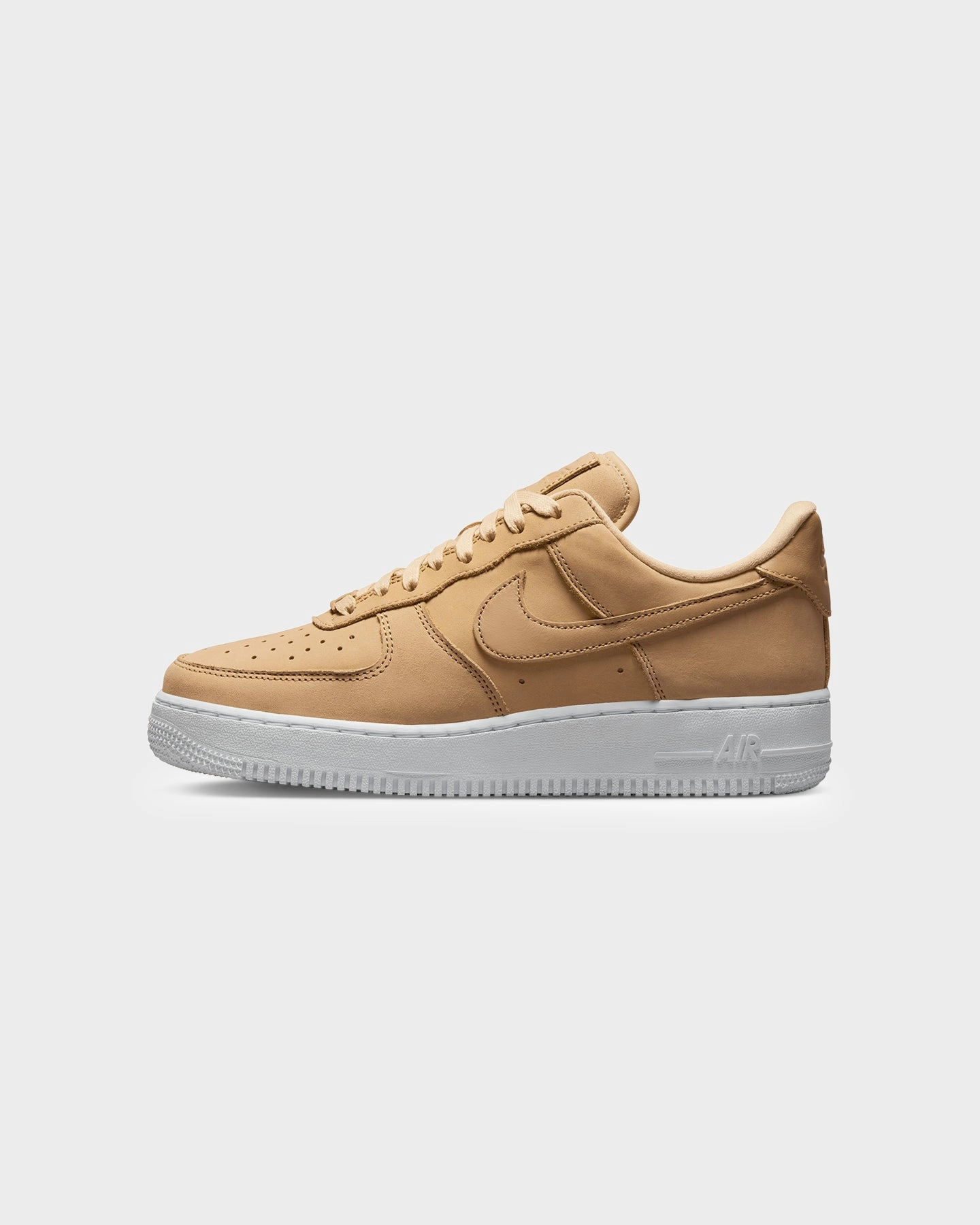 Nike Women's Air Force 1 '07 Premium Vachetta Tan/White bootie Quick Fit