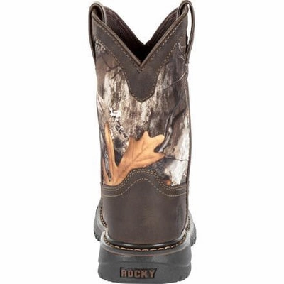 ShockAbsorbing ROCKY BIG KIDS' RIDE FLX WATERPROOF WESTERN BOOT RKW0258Y