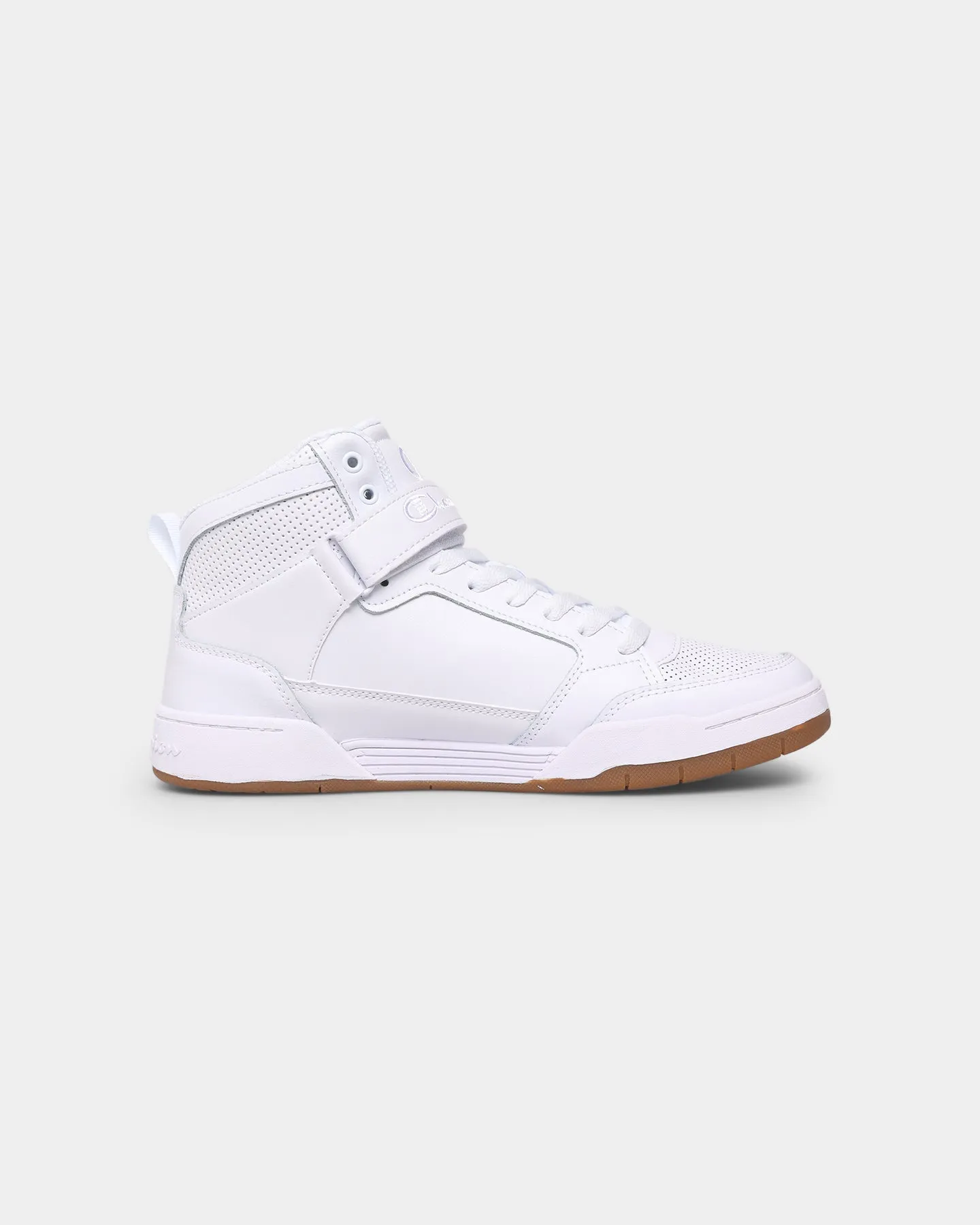 yoga enthusiasts Champion Arena Power Hi-Top Sneaker White/Gum