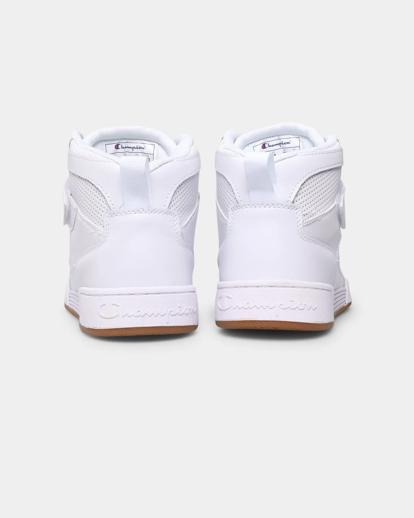 Handmade Champion Arena Power Hi-Top Sneaker White/Gum
