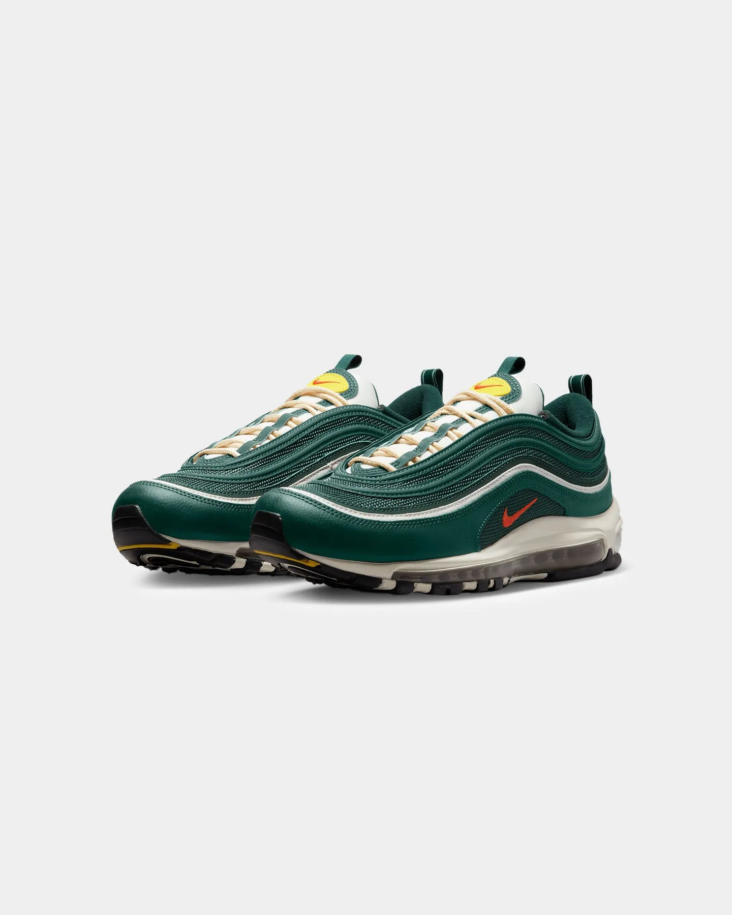 Roomy Fit Heel Stability Nike Air Max 97 SE Pro Green/Picante Red
