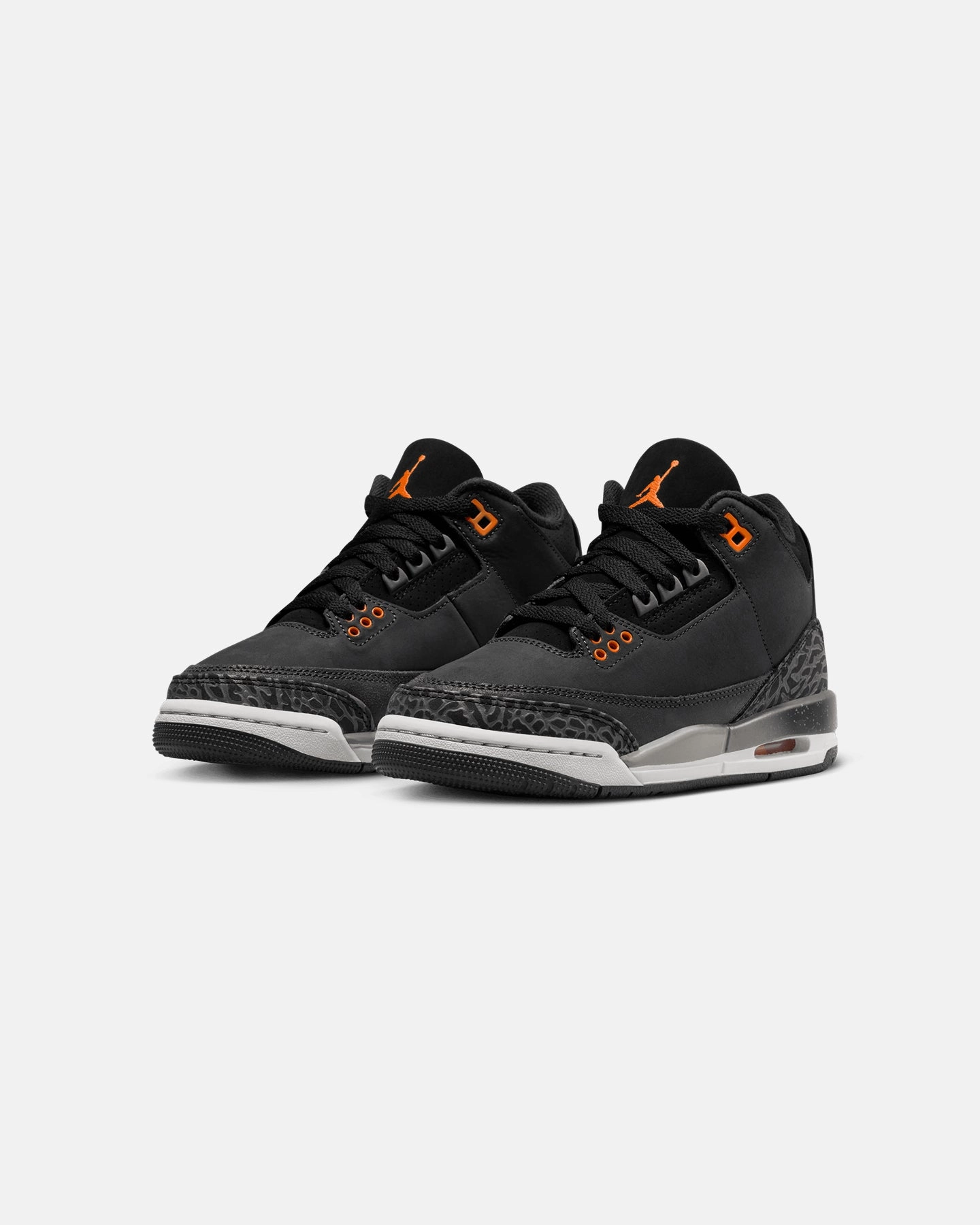 Jordan Kids' Air Jordan 3 Retro BG "Fear" (GS) Night Stadium/Total Orange Muscle Friendly