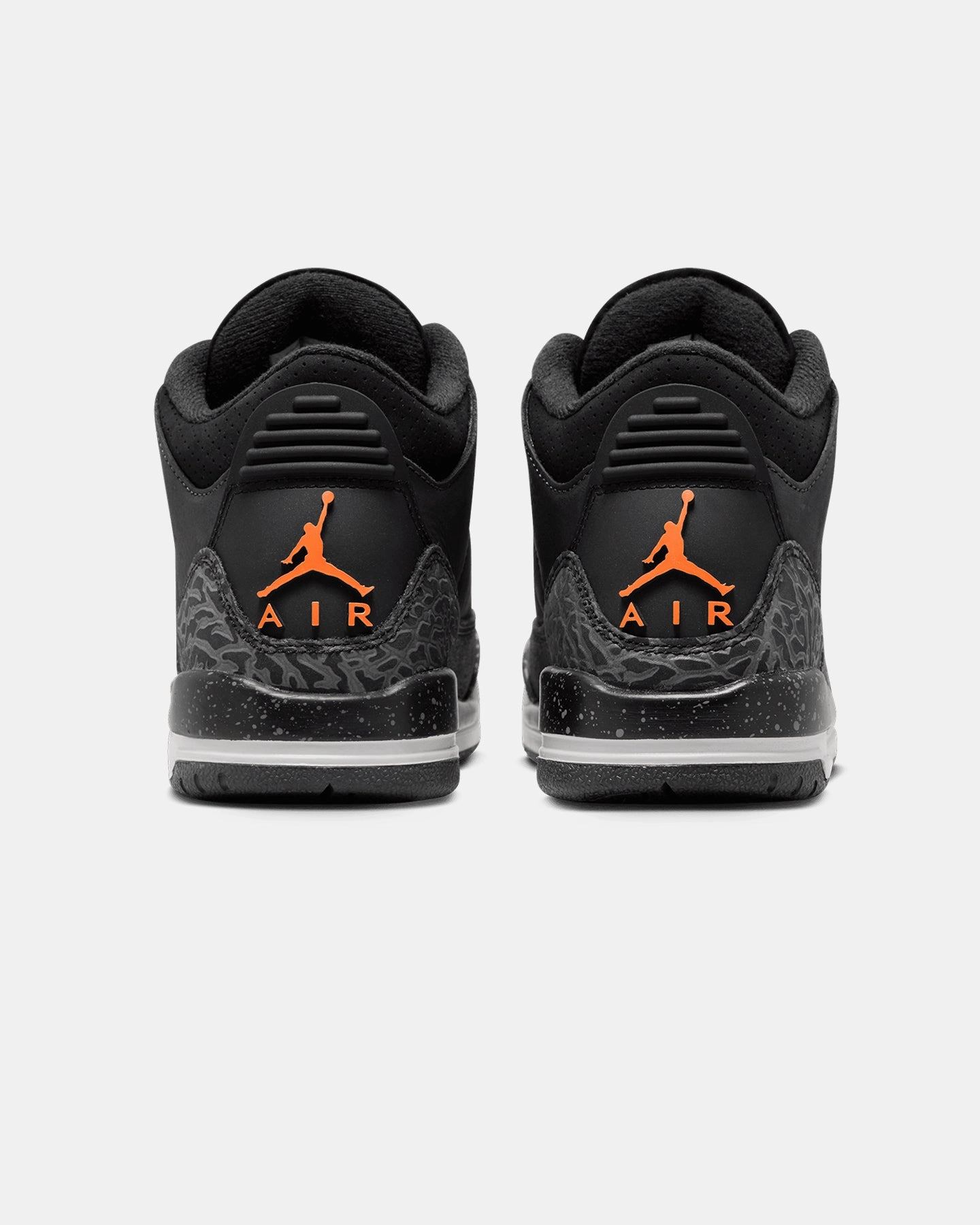 Lace Free Jordan Kids' Air Jordan 3 Retro BG "Fear" (GS) Night Stadium/Total Orange