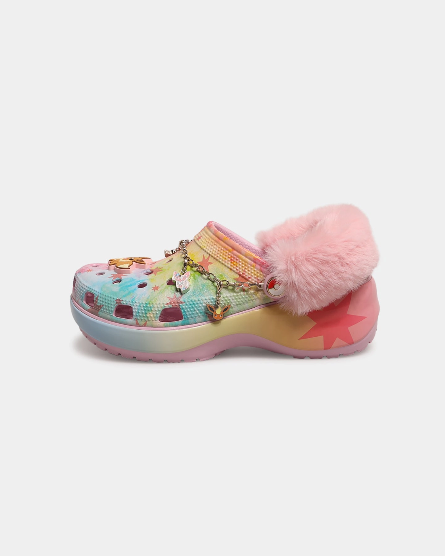 Crocs Women's Pok??mon "Eevee" Platform Clog Multi athlete - style